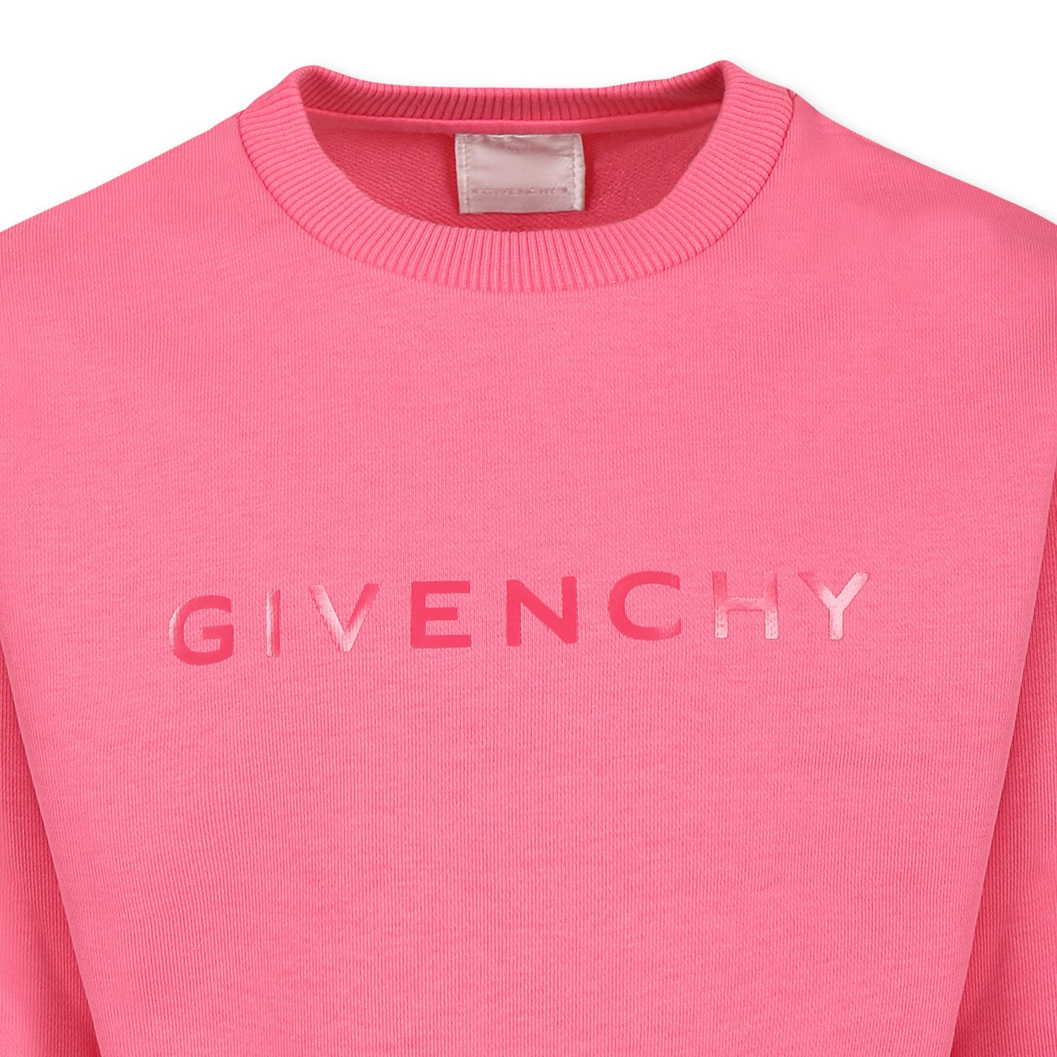 Givenchy Sweatshirt With Print In Pink