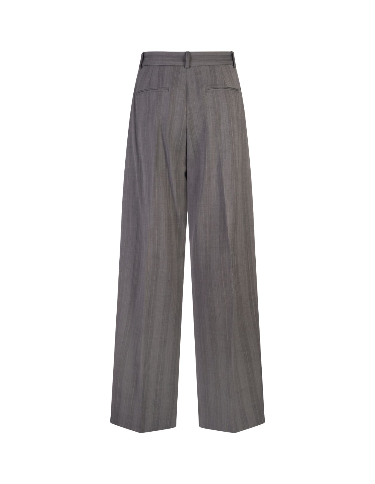 Shop Sportmax Light Grey Andalo1234 Trousers