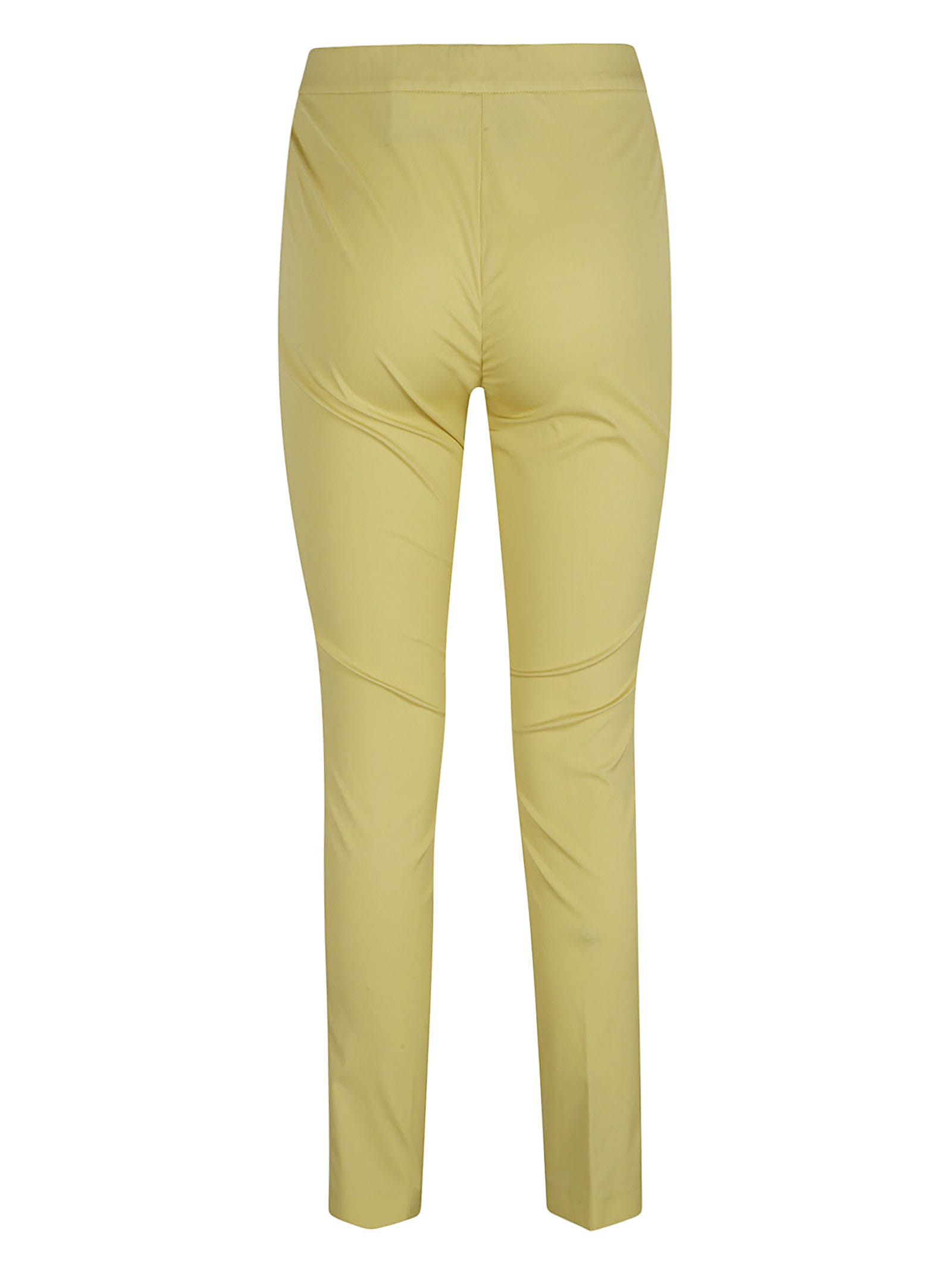 Shop Fabiana Filippi Elastic Waist Plain Leggings In Pistacchio