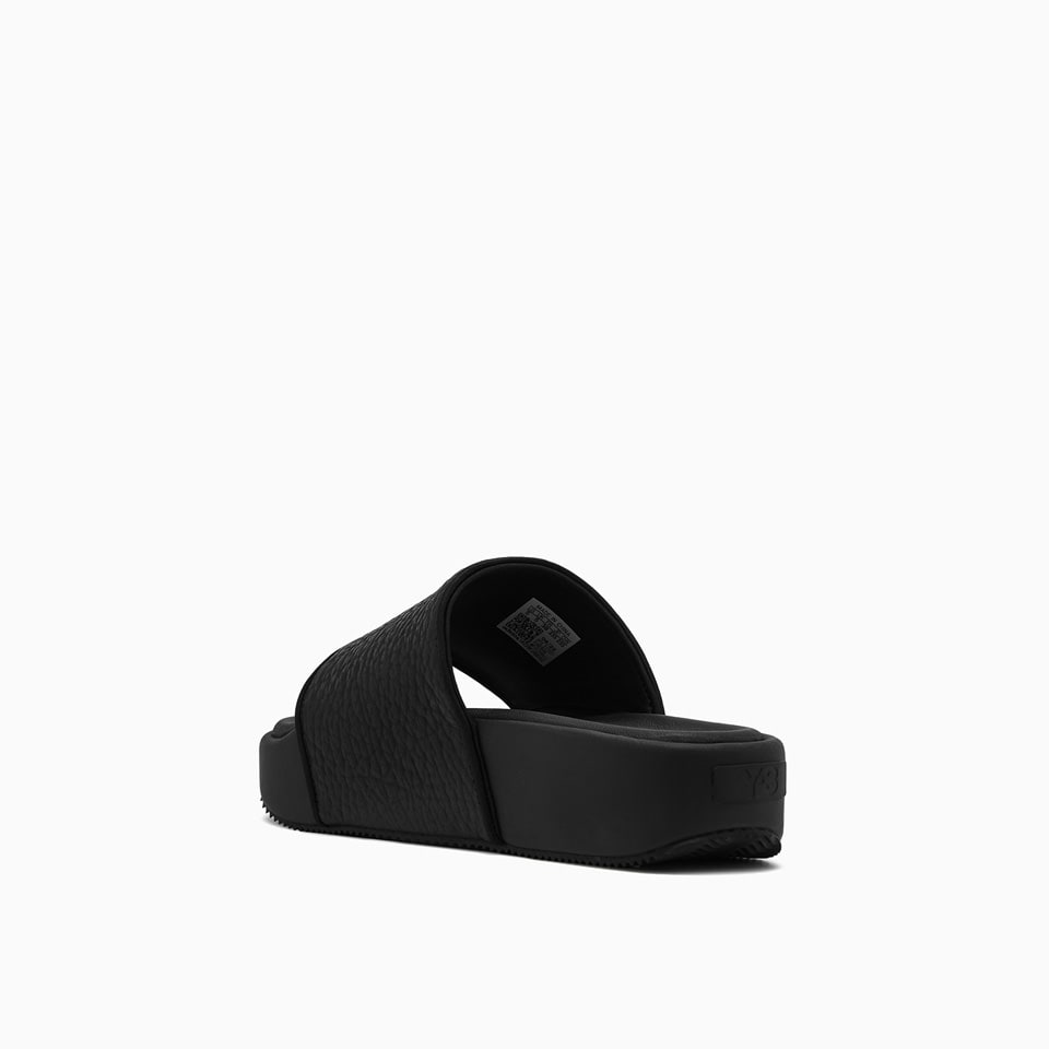 Shop Y-3 Adidas Slide Sliders Hq1940 In Black