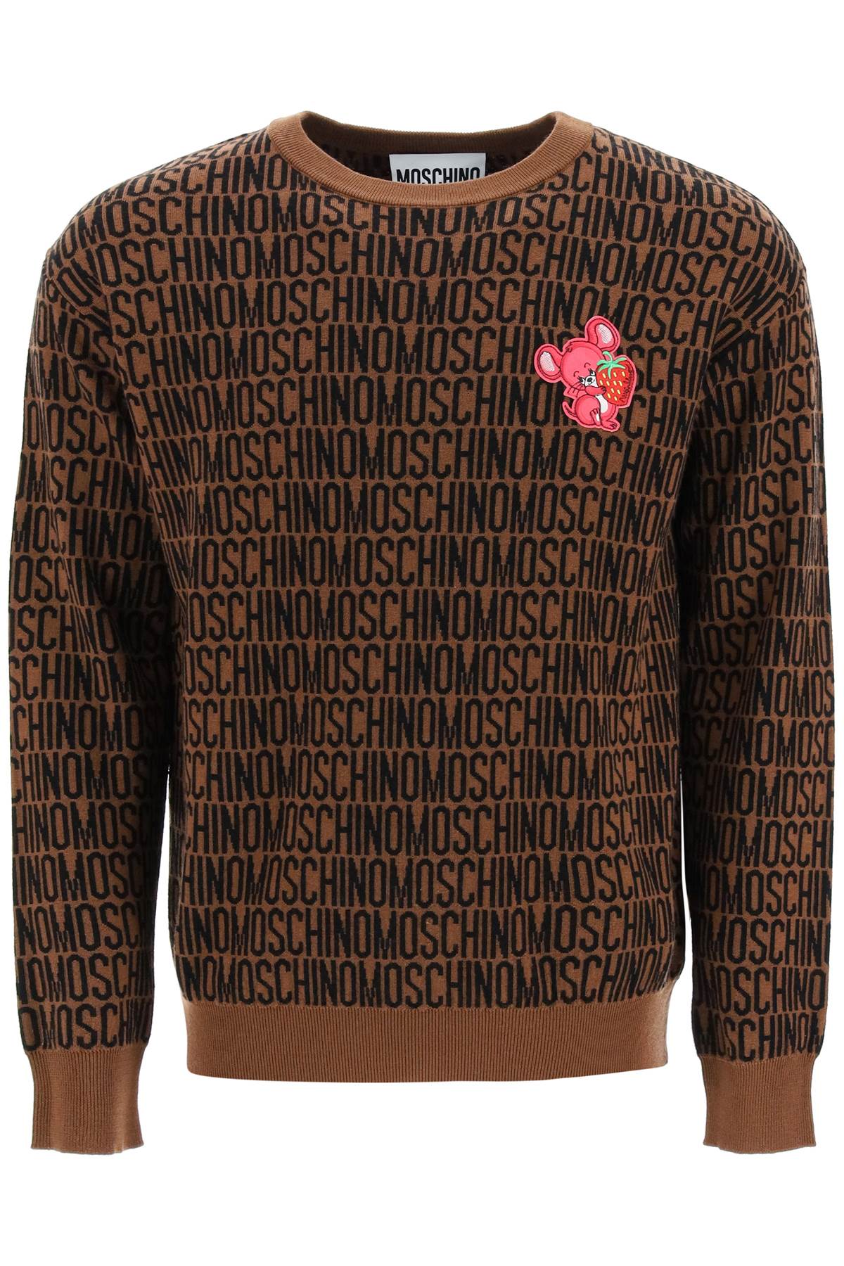Moschino Logo Jacquard-knit Sweater