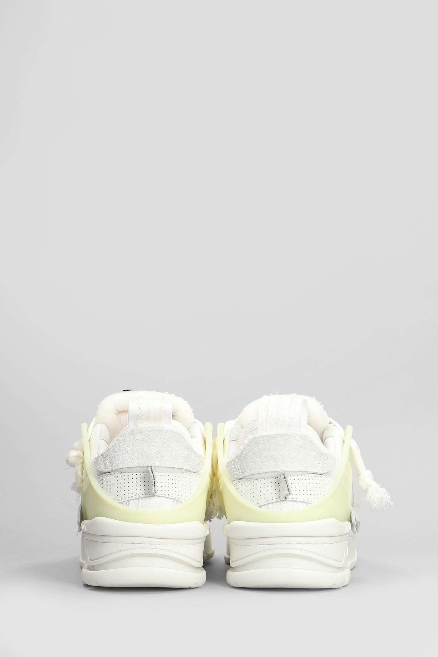 Axel Arigato Area Patchwork Sneakers In White