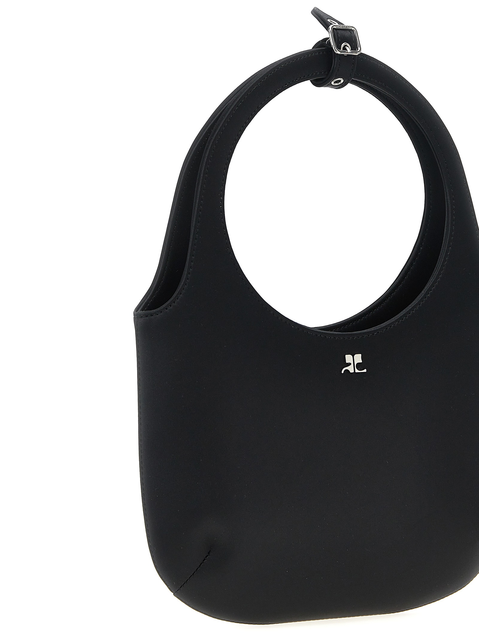 Courrèges Courreges 'holy' Handbag In Black