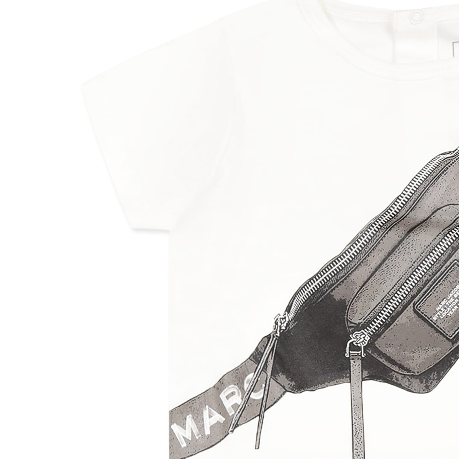 Marc Jacobs Multicolor Suit For Baby Boy With Pouch Print In Multicolor