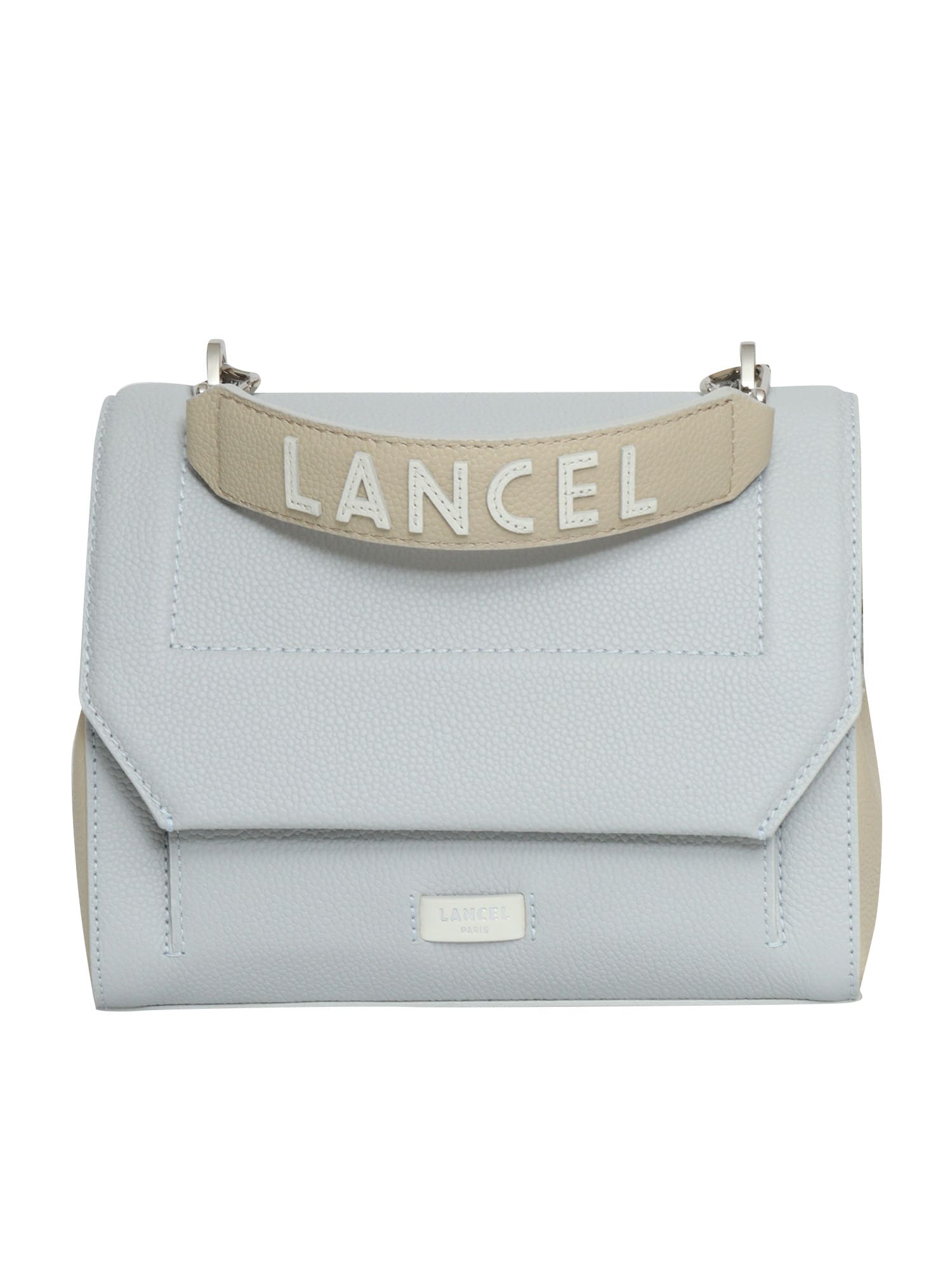 Shop Lancel Two-tone Rabat Bag In Multicolor