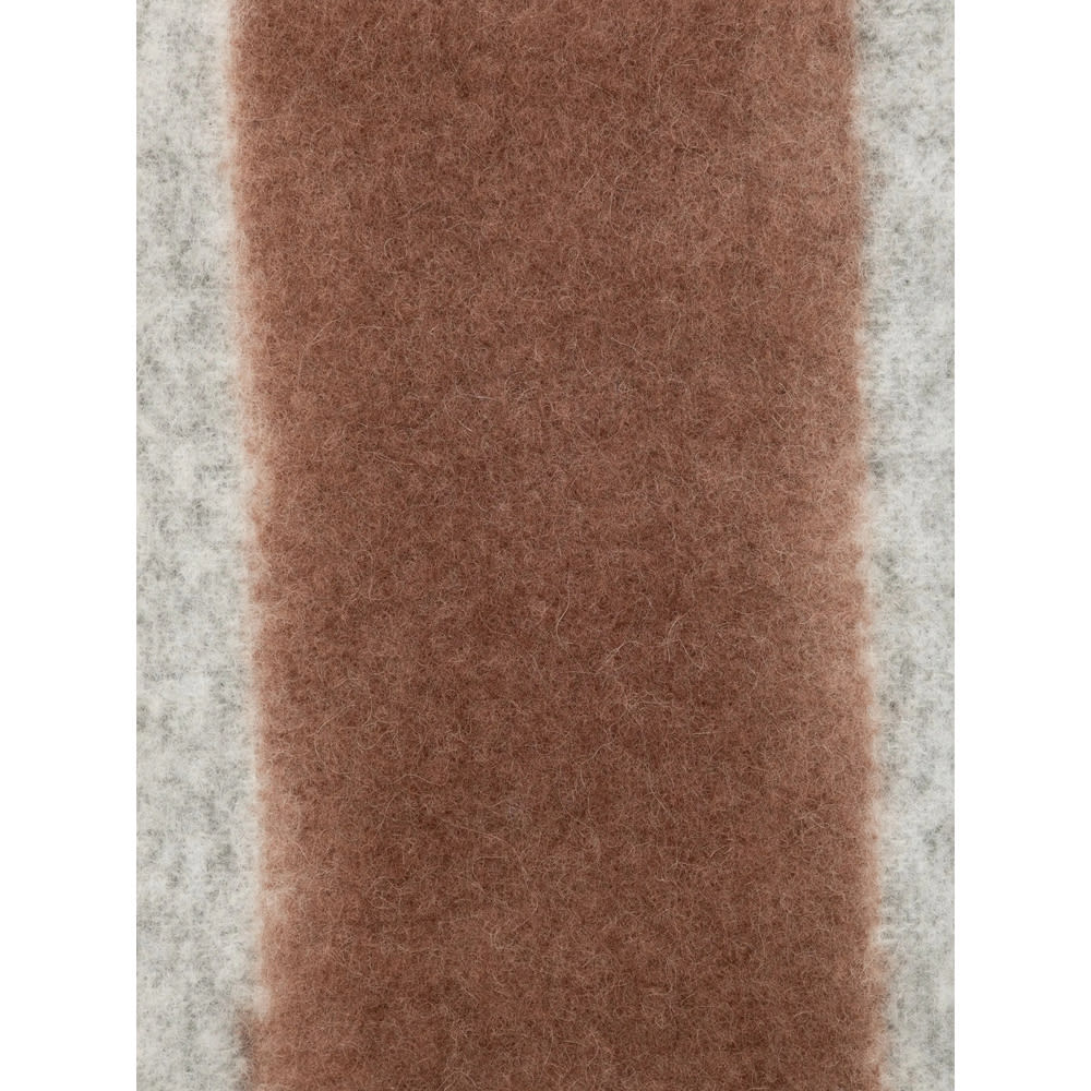 Altea Block-colour Fringed Scarf In Gray