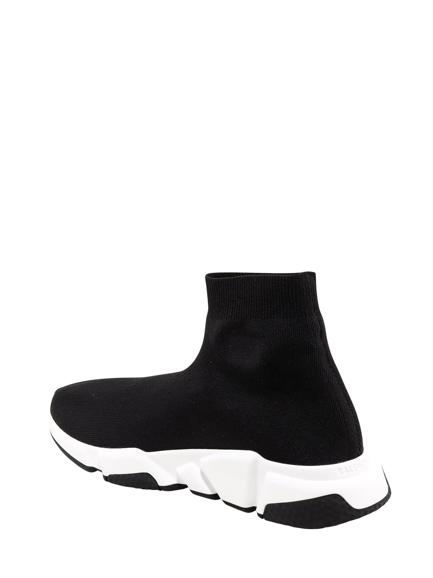 Balenciaga Technical 3d Recycled Knit Speed 2.0 Sneakers In Black
