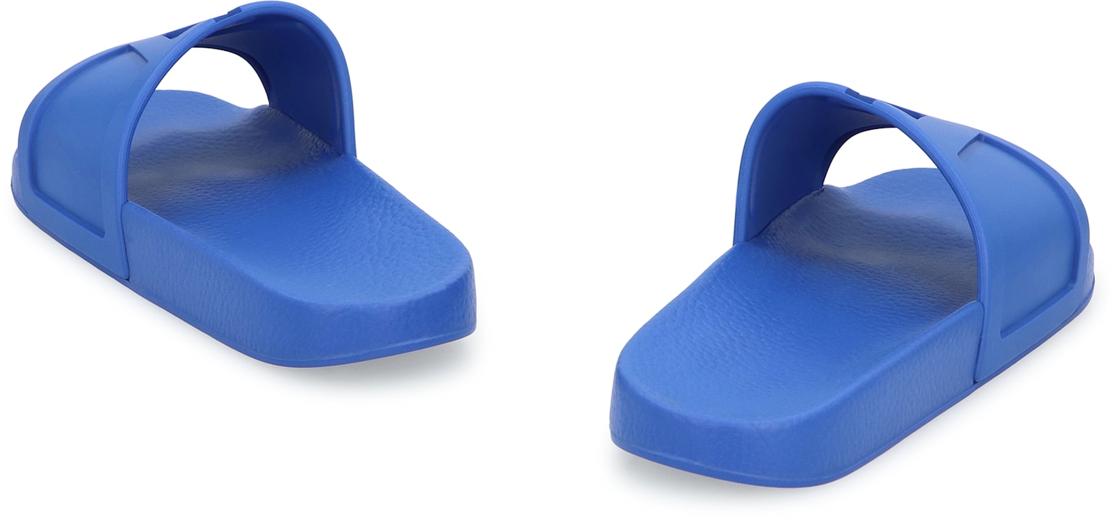 Valentino Coolside Rubber Slides In Blue