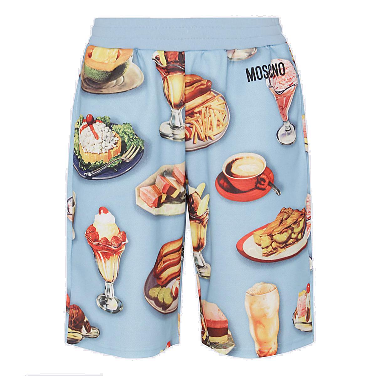Moschino Food Printed Bermuda Shorts