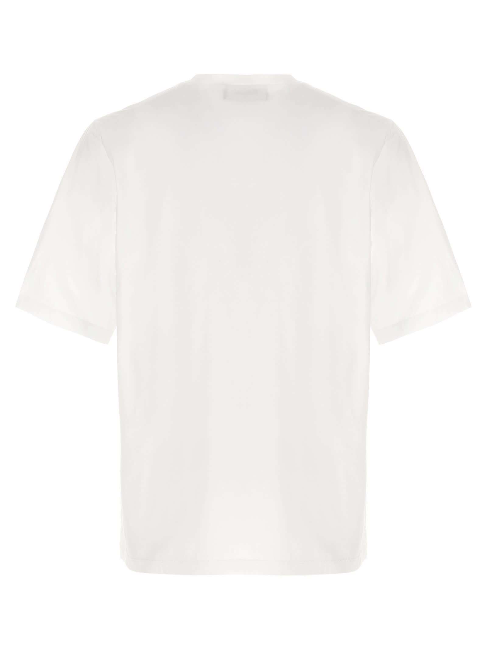 Shop Dsquared2 Printed T-shirt In White