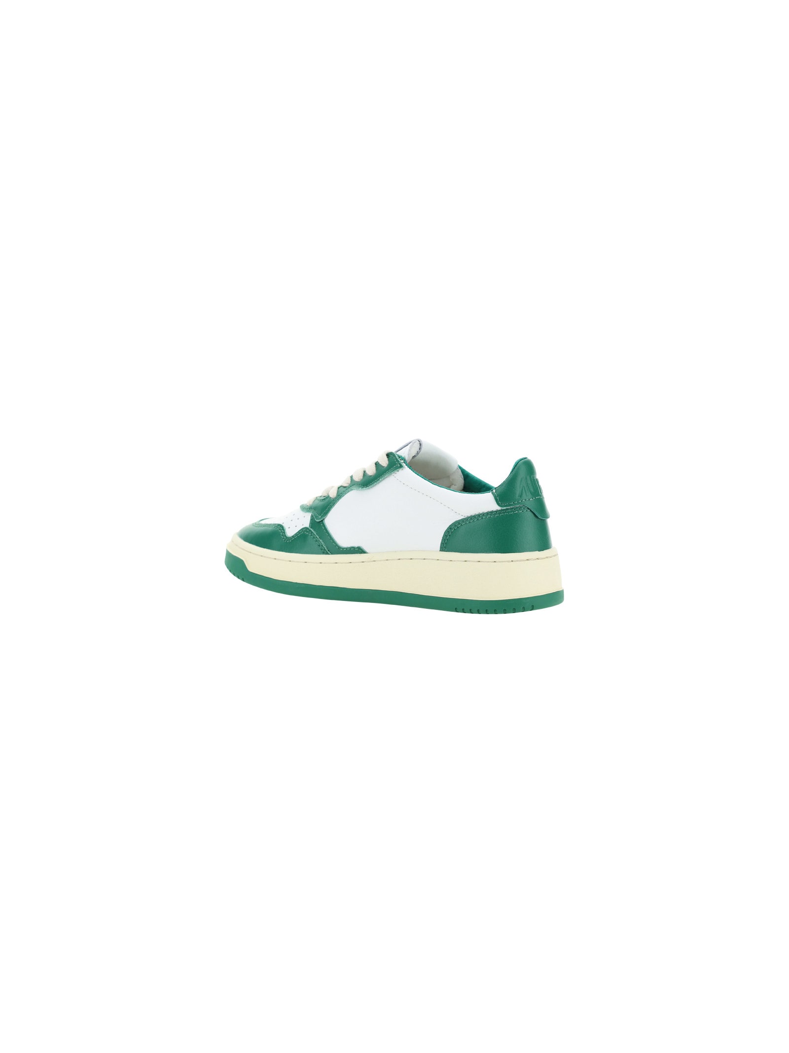 Shop Autry Low 01 Sneakers In Green