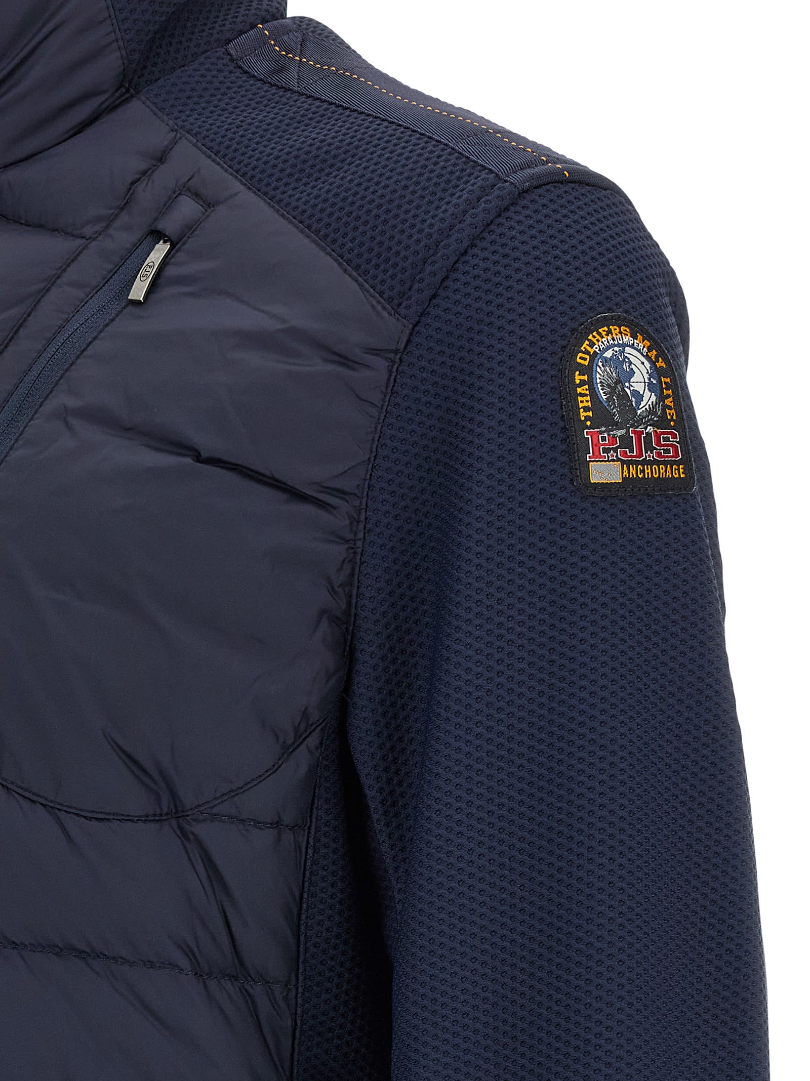 Parajumpers Jayden Hybrid Jacket In Blue
