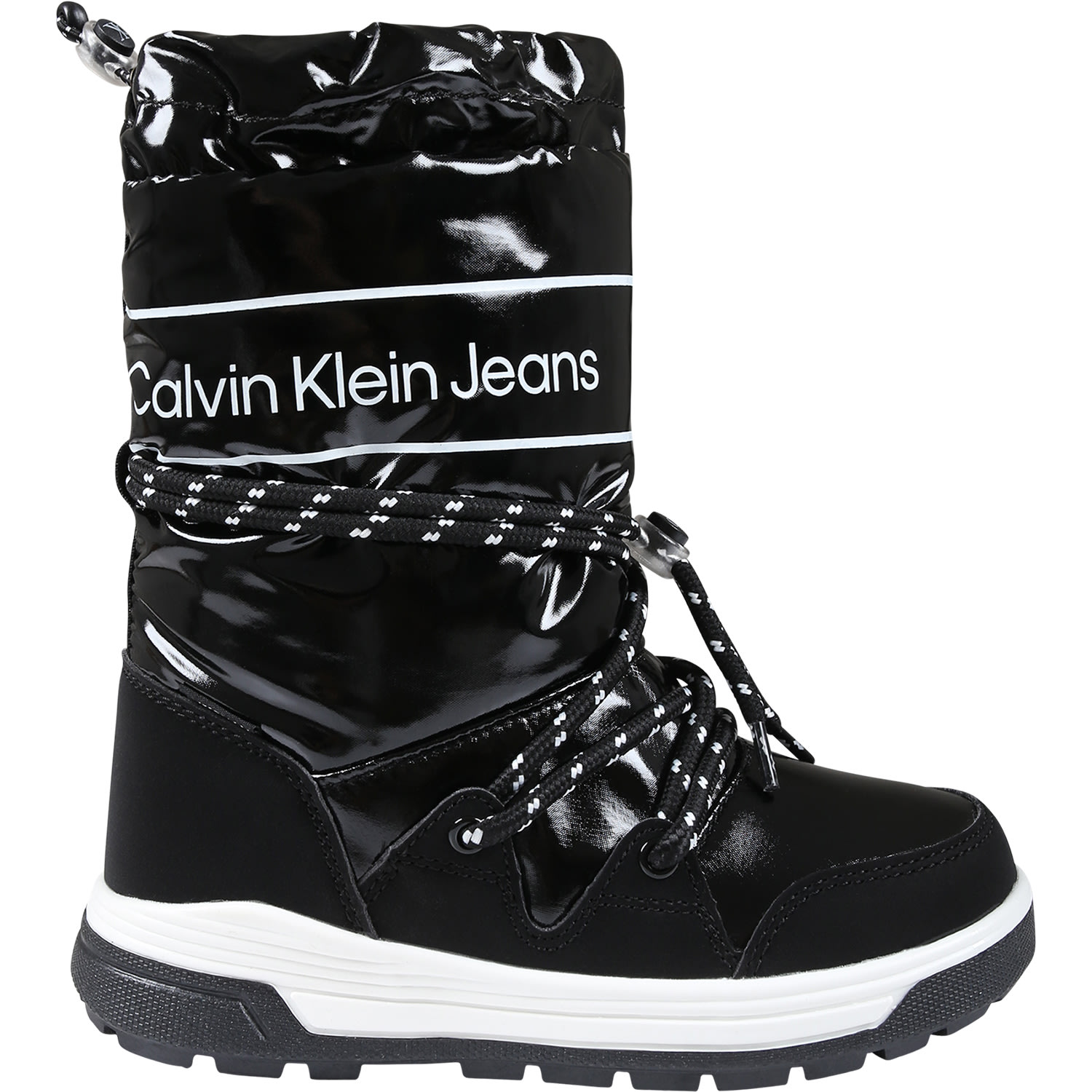 Calvin Klein Kids Logo Boots - 31 - Black - Girls