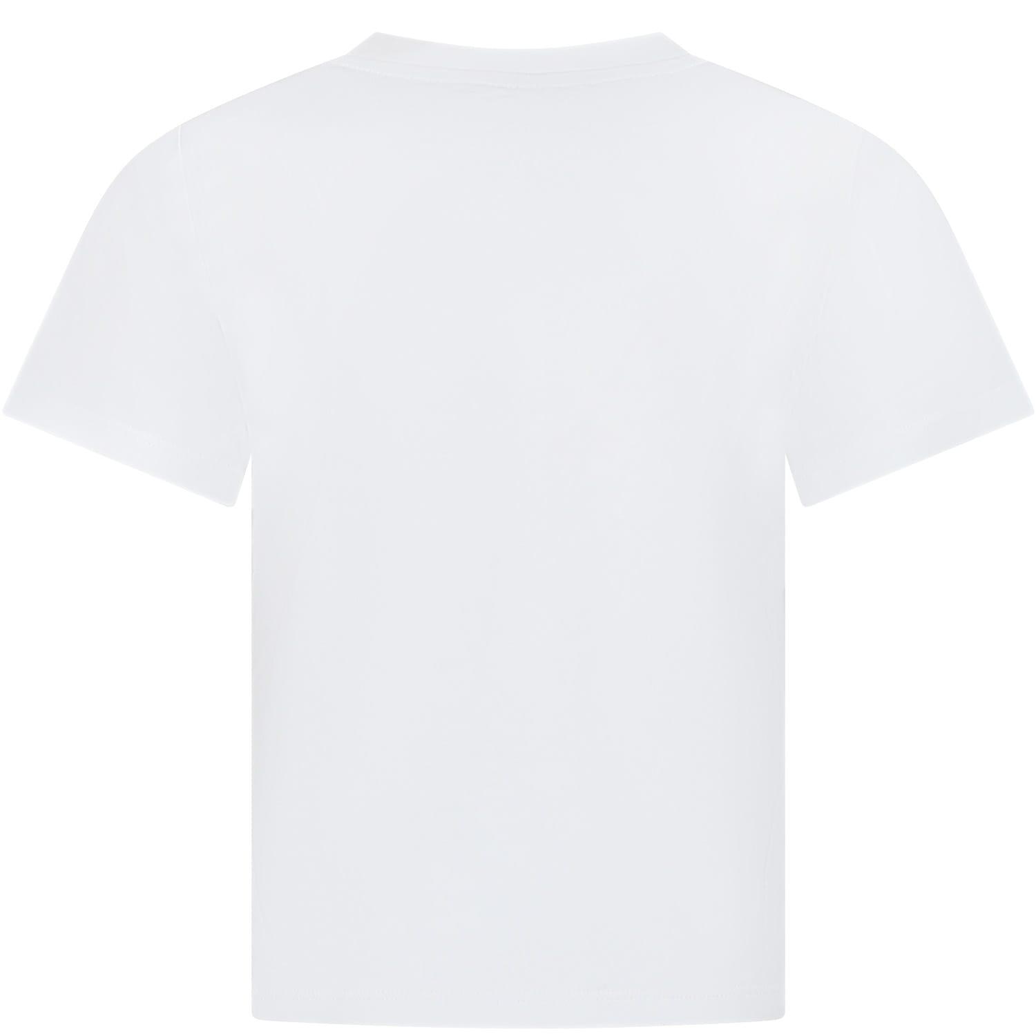 Shop Stella Mccartney White T-shirt For Boy With Shark