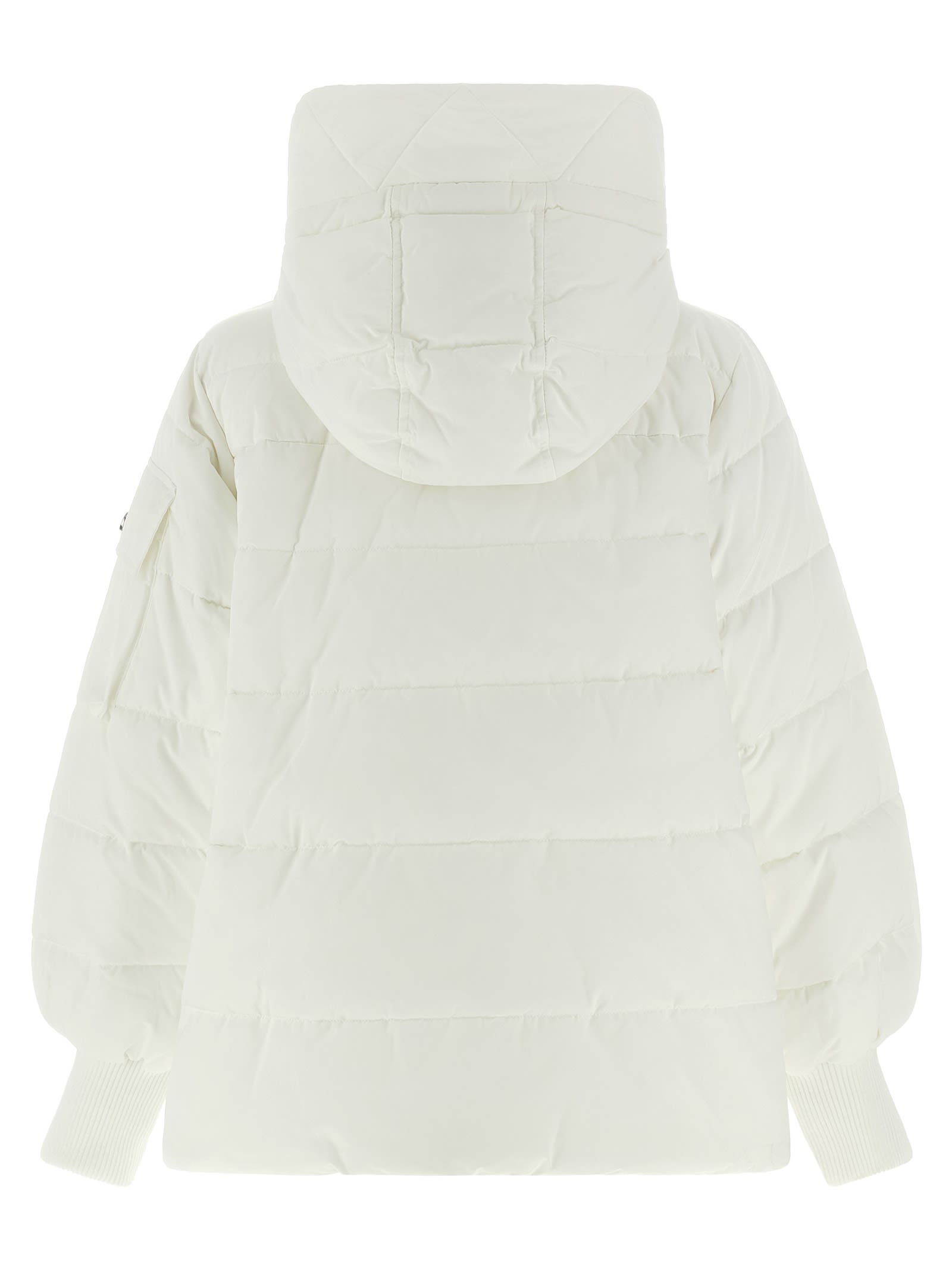 Pinko Crusca Puffer Jackets White In White