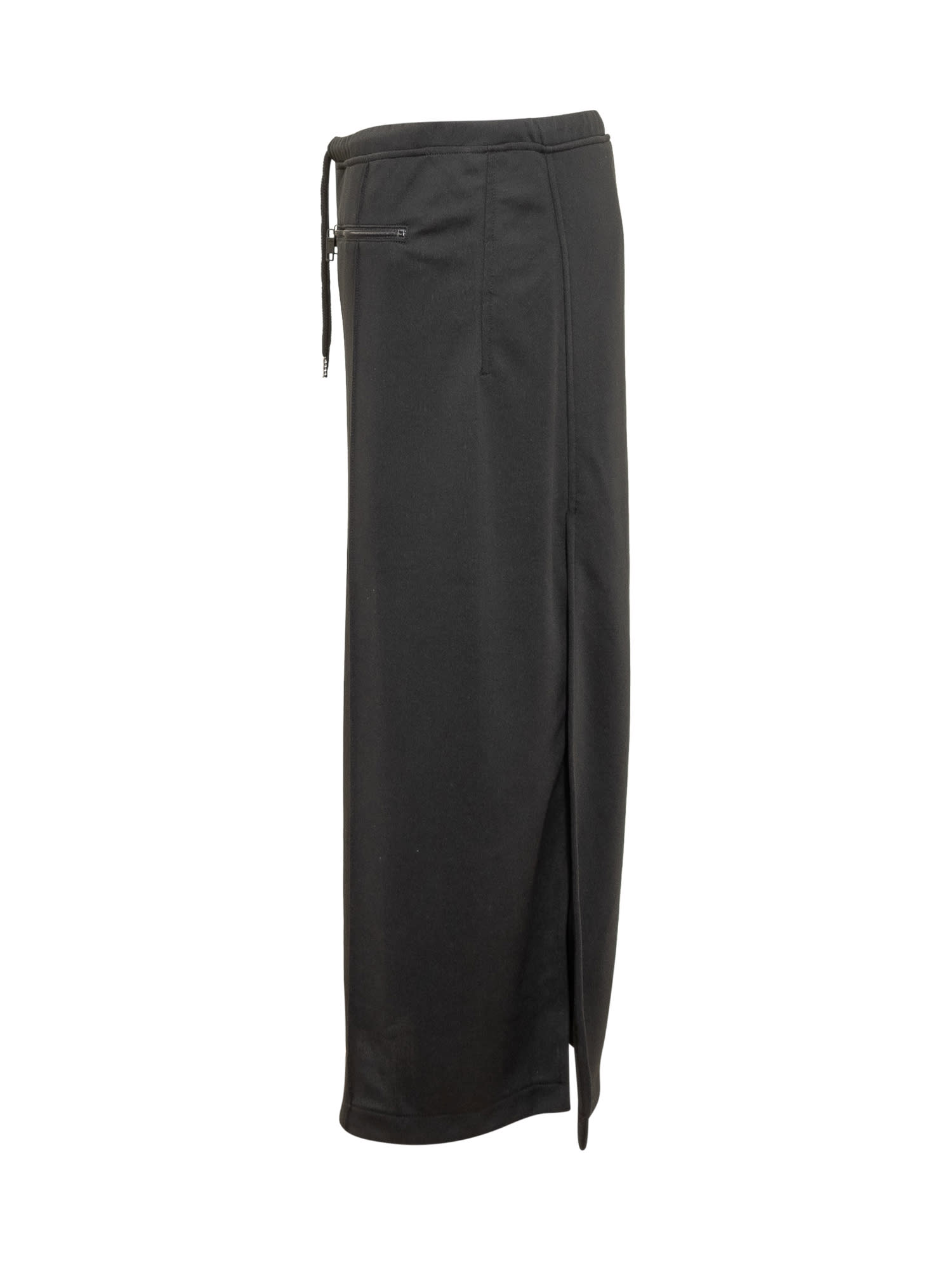 Shop Courrèges Long Skirt In Black