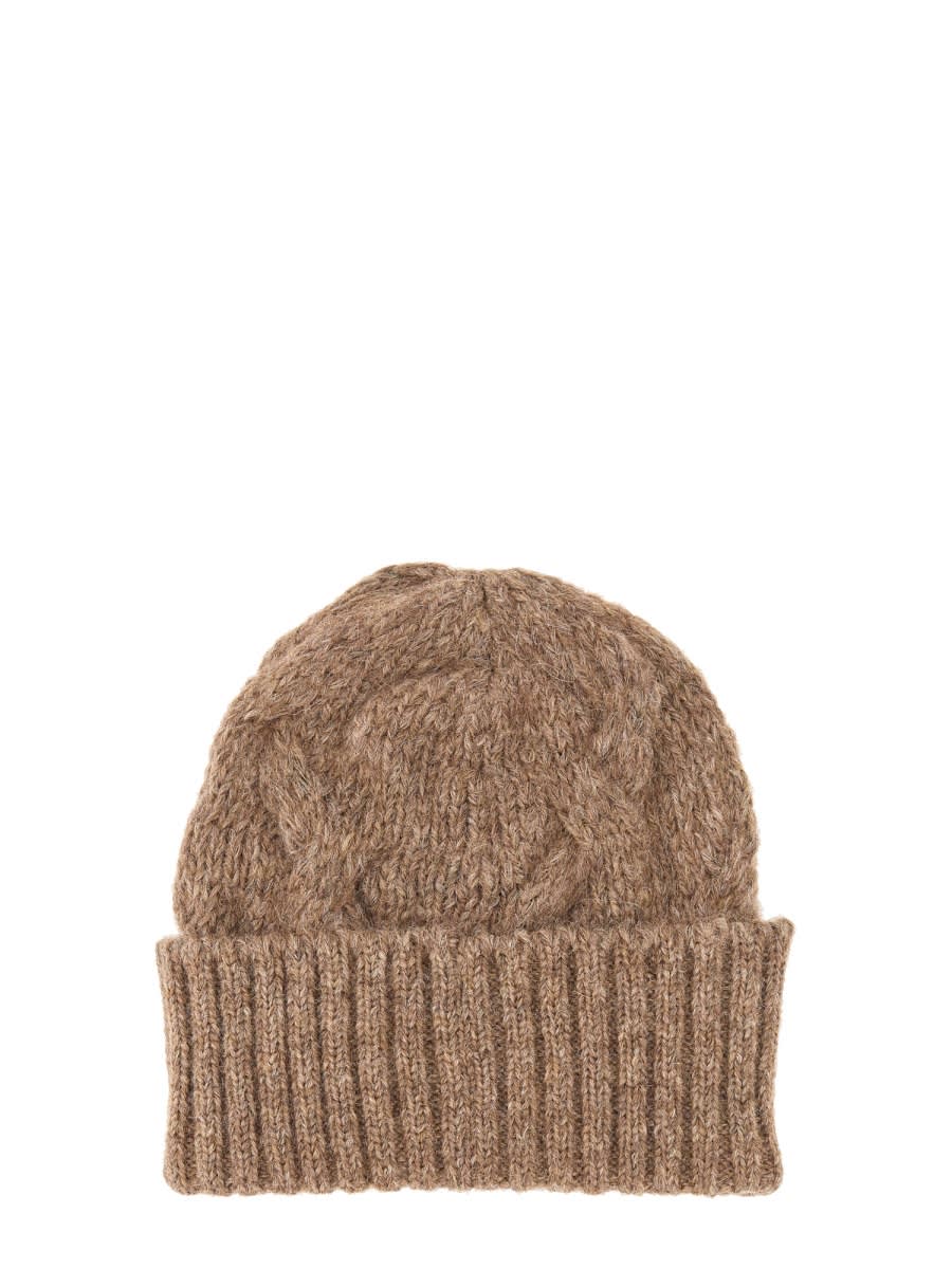 Shop Séfr Knit Hat In Brown