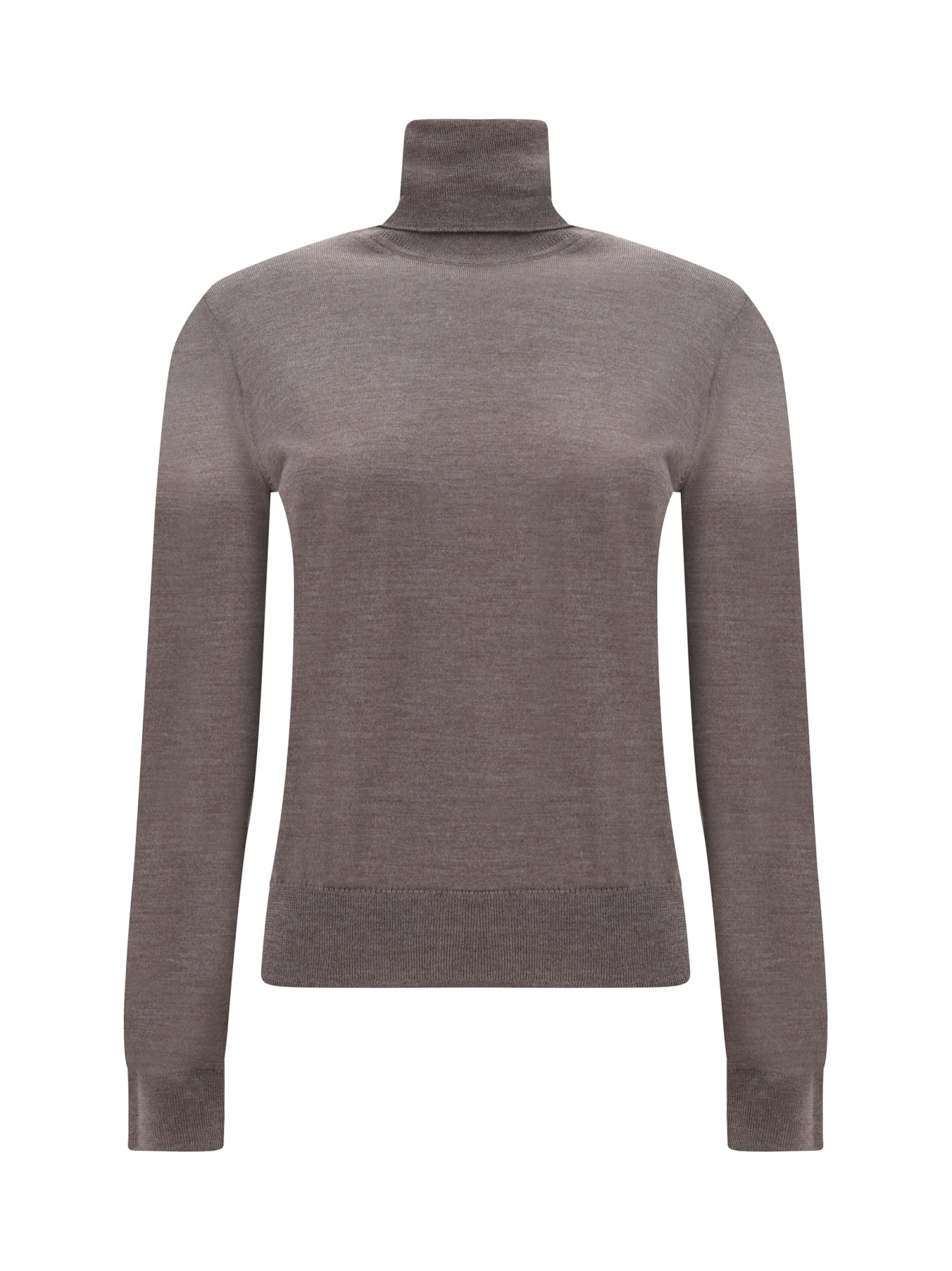 Shop P.a.r.o.s.h Linfa24 Turtleneck Sweater In Visone