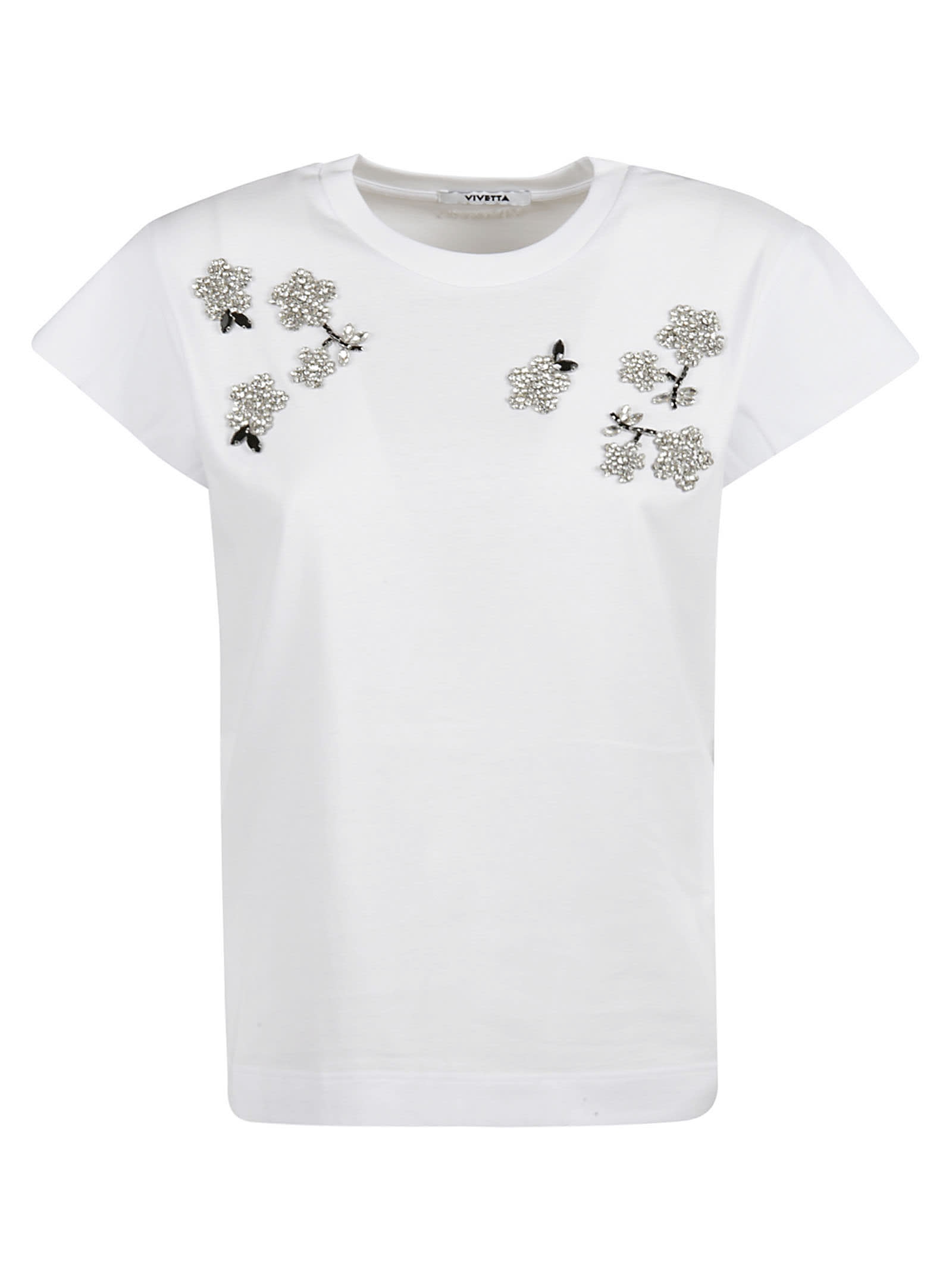 Vivetta Floral Embellished T-shirt