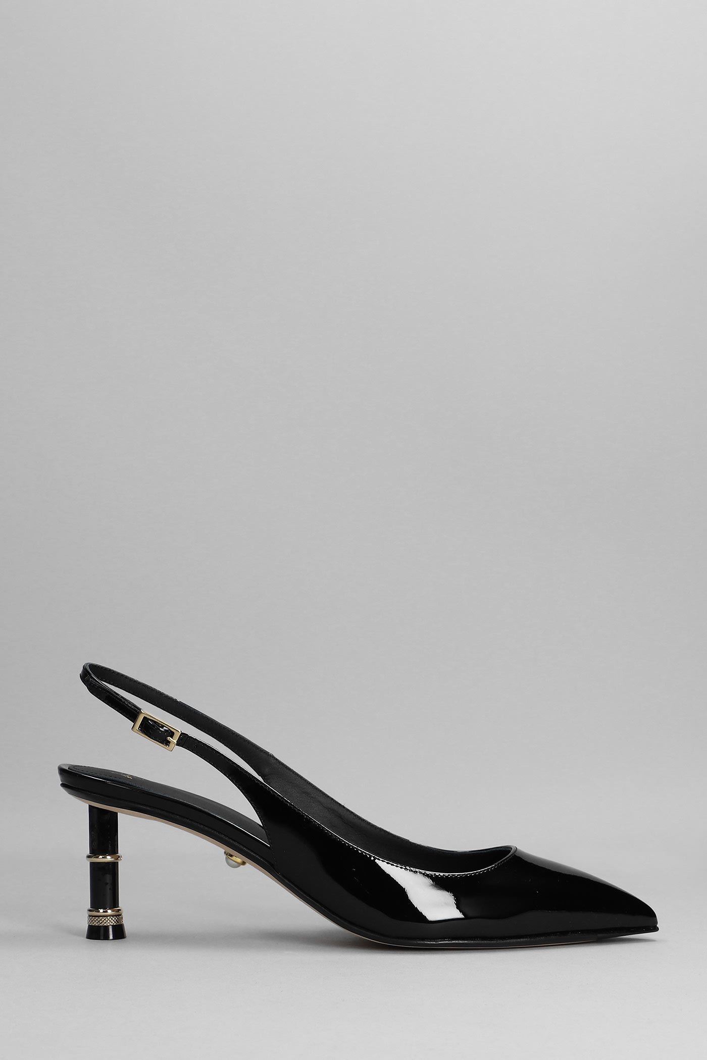 Alevì Evelin 060 Pumps In Black Patent Leather