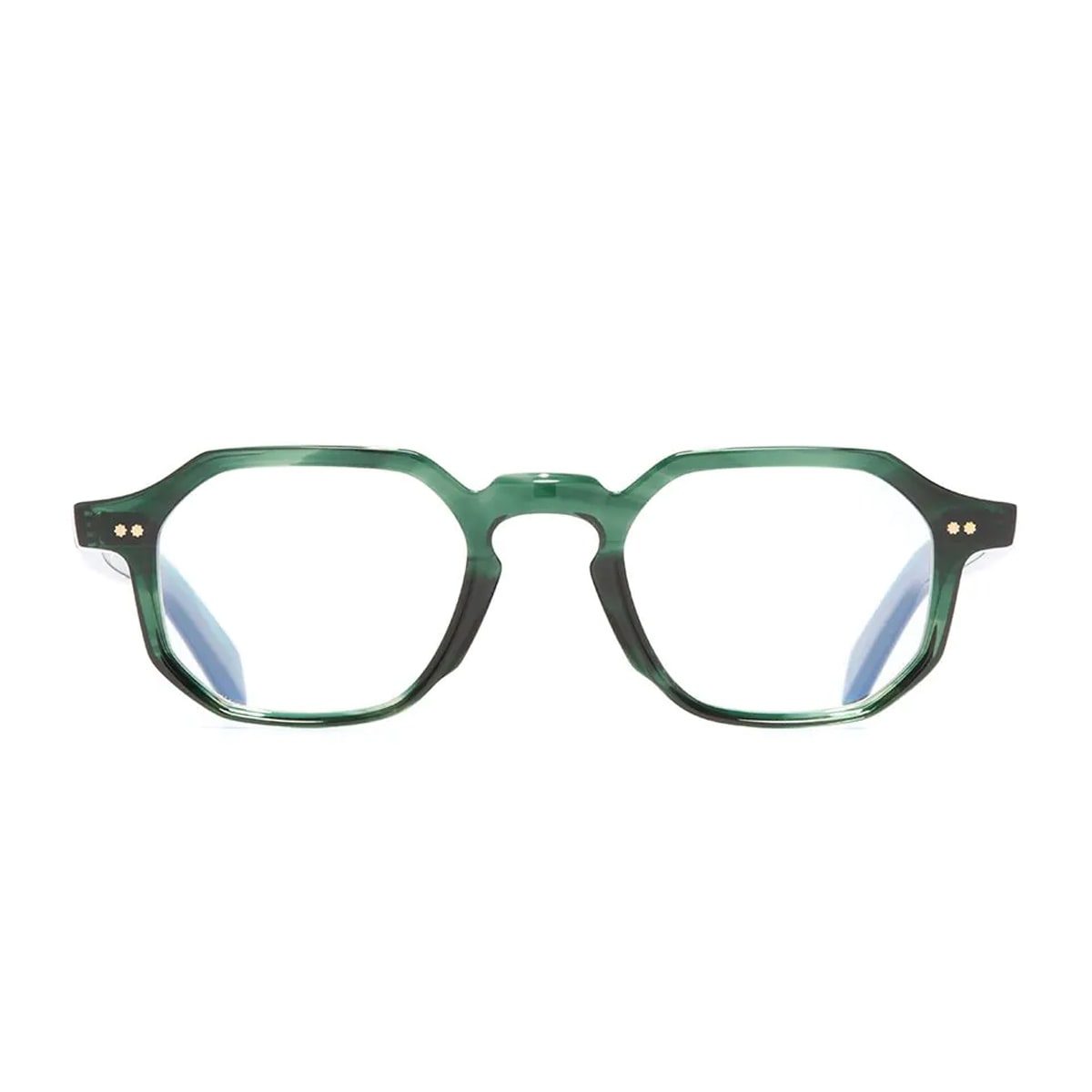 Shop Cutler And Gross Graham Gr11 03 Striped Dark Green Glasses