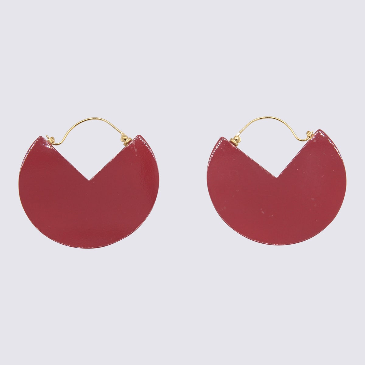 Shop Isabel Marant Very Berry Brass 90 Earrings
