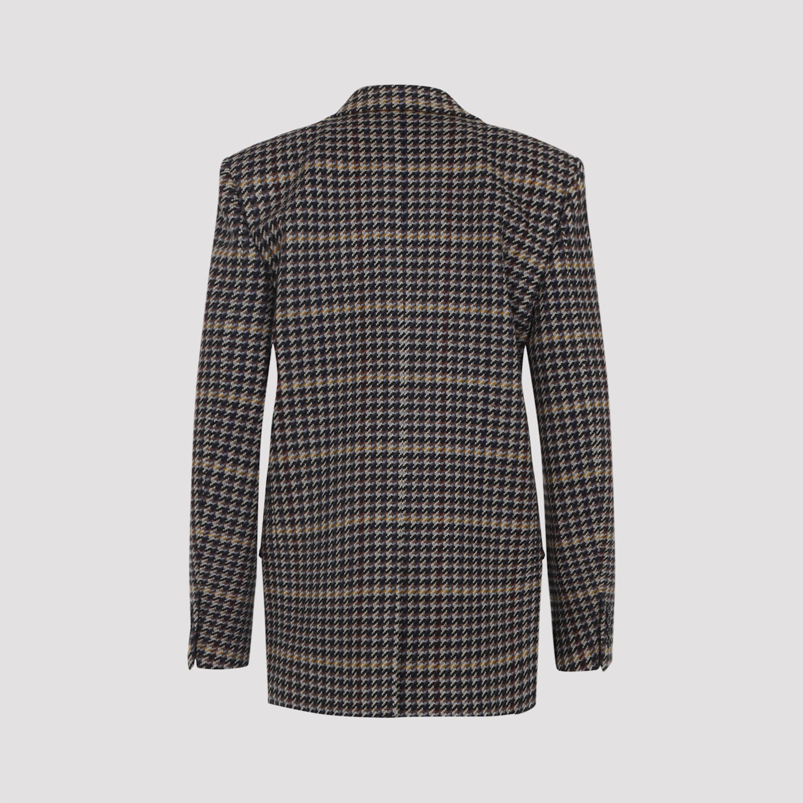 Saint Laurent Wool Jacket In Multi