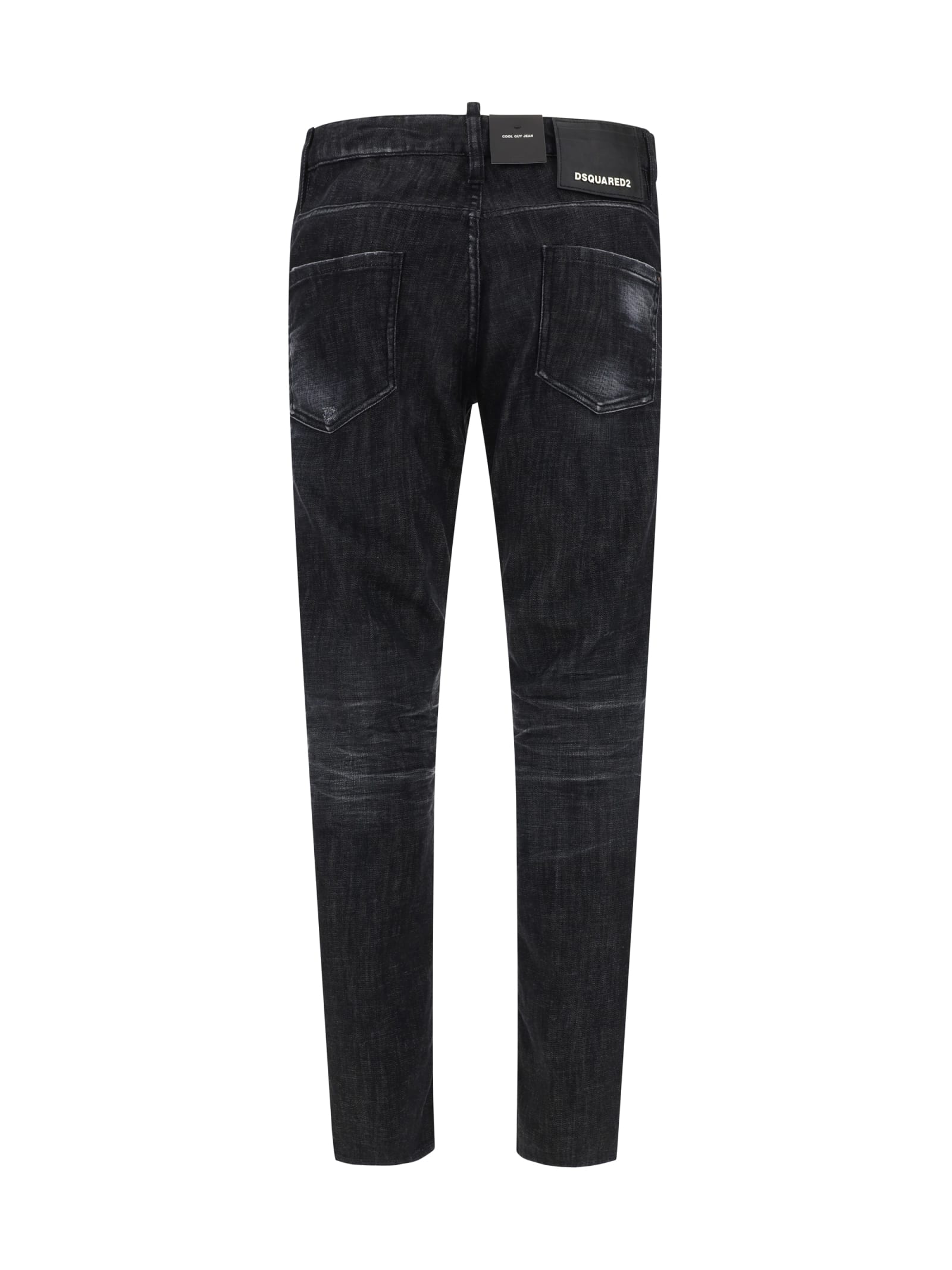 Shop Dsquared2 Cool Guy Jeans In Black