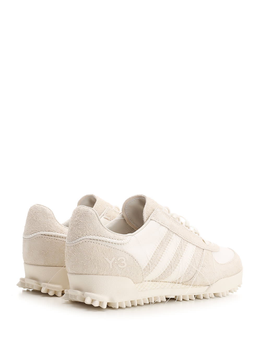 Shop Y-3 Marathon Tr Sneakers In White