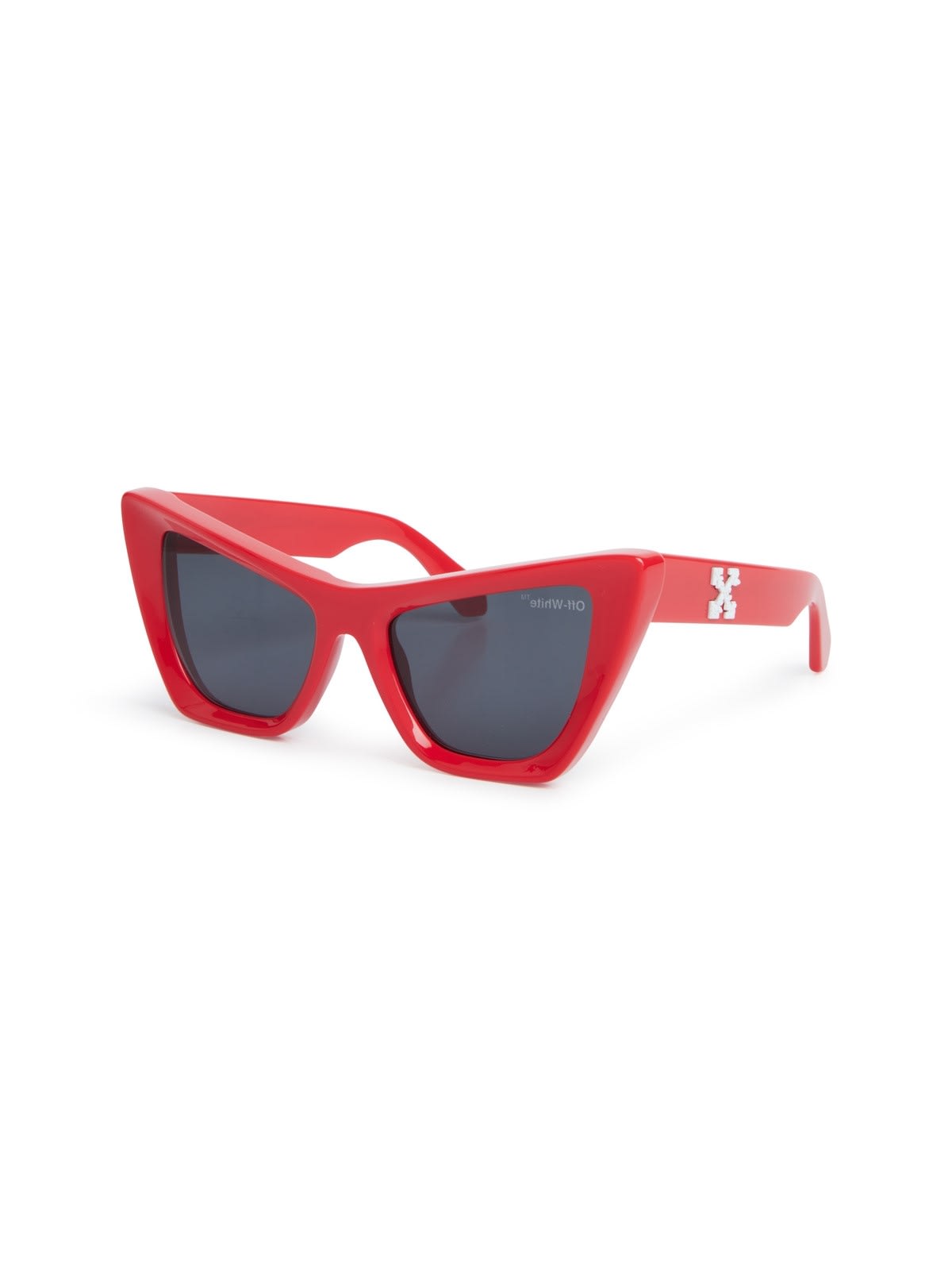 Shop Off-white Edvard Sunglasses Sunglasses In Red