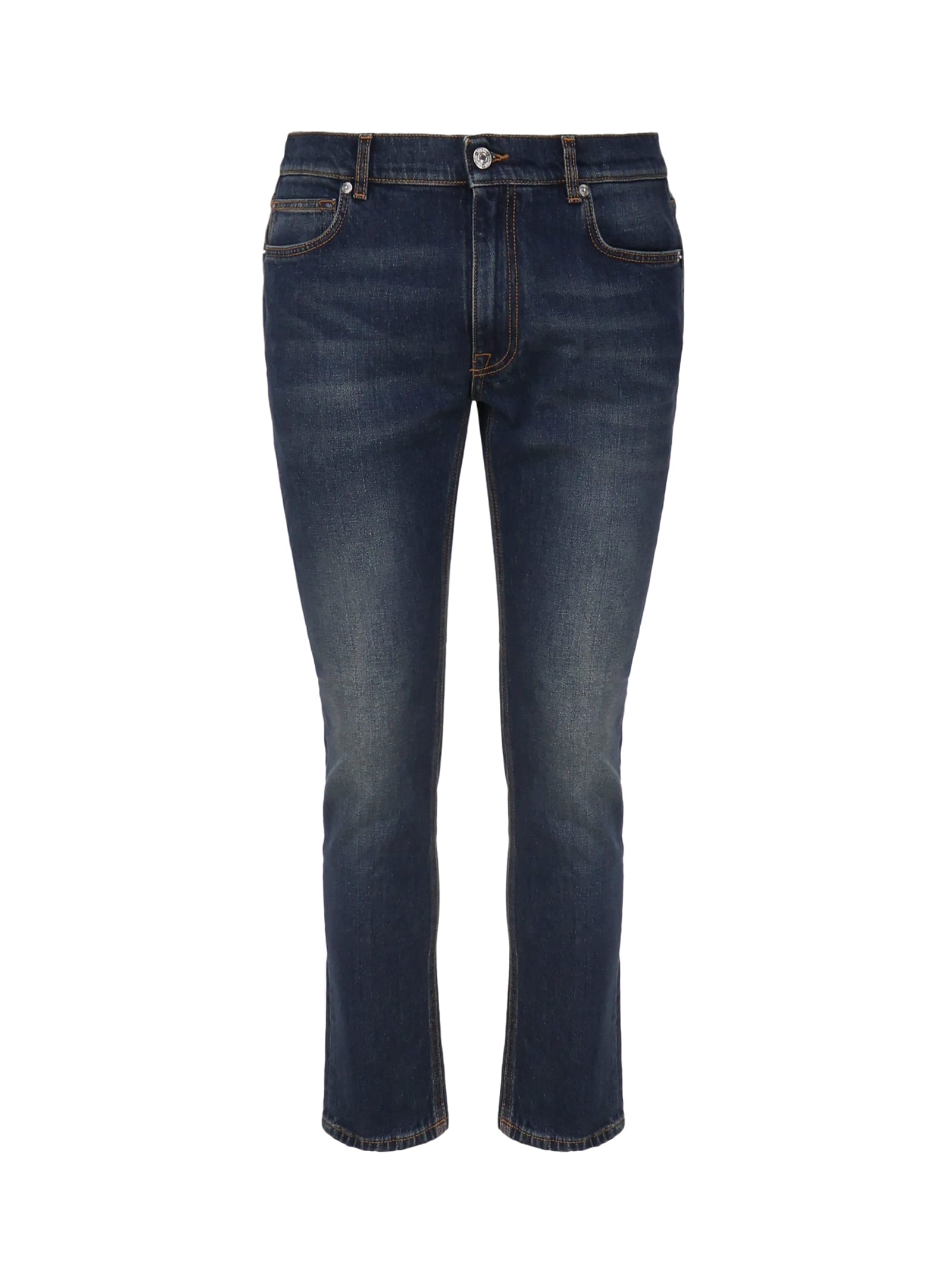 Shop Mauro Grifoni Jeans Jude In Dark Denim