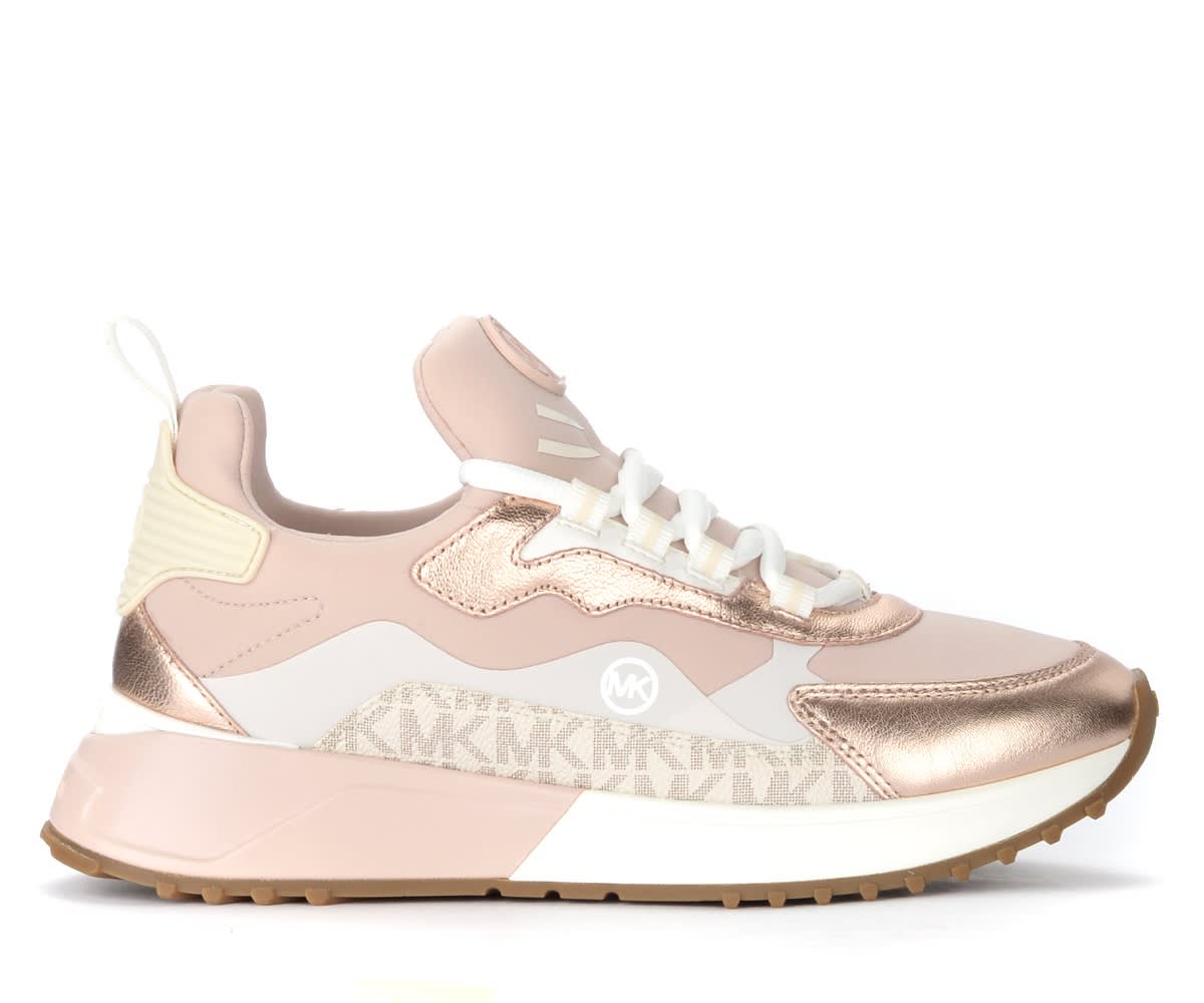 Sneaker Michael Kors Theo In Pink Leather