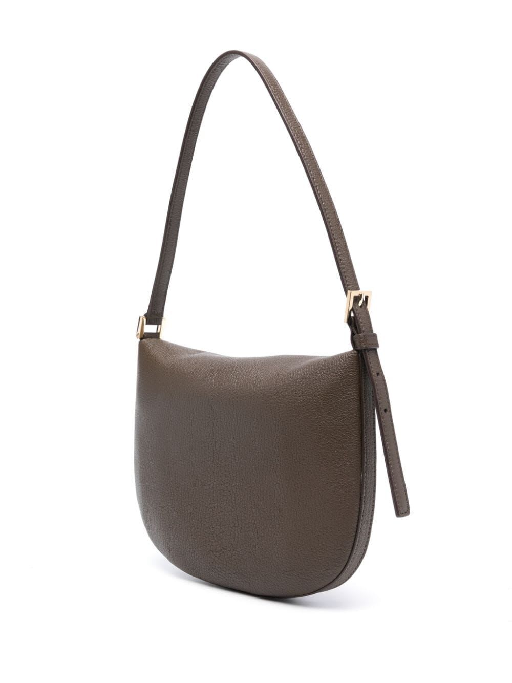 Shop Savette Small Tondo Hobo In Chevre In Mink