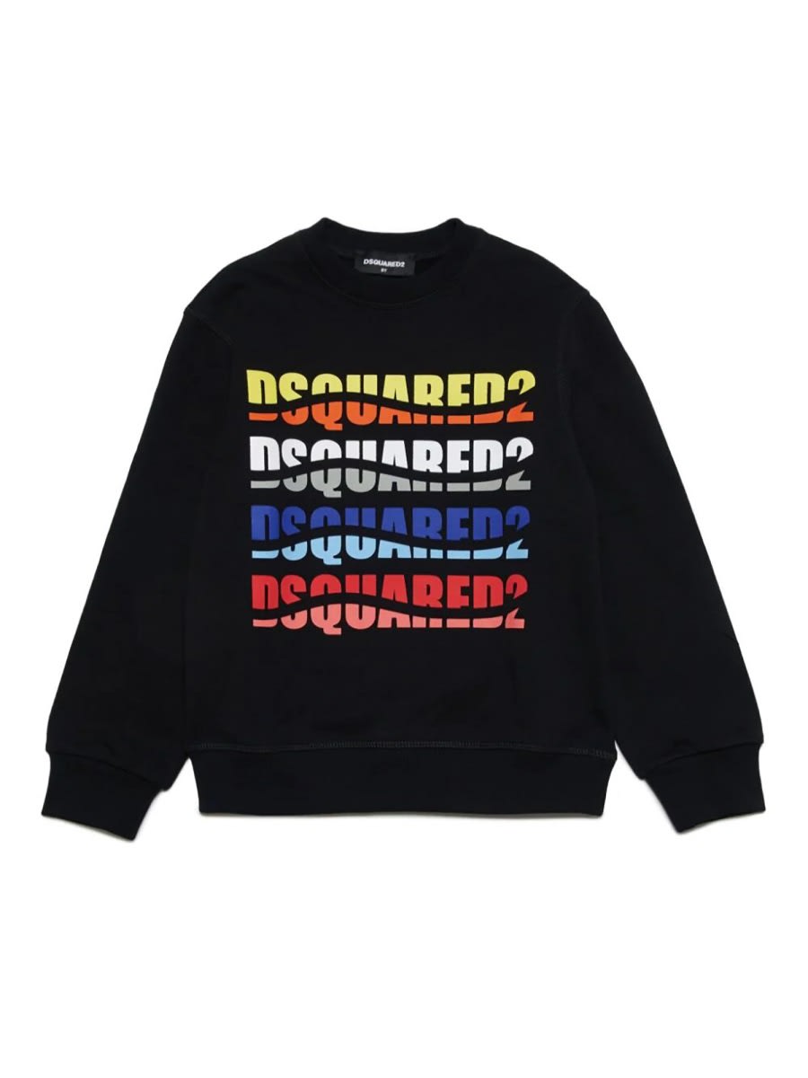 Dsquared2 Relax Sweatshirt In Black