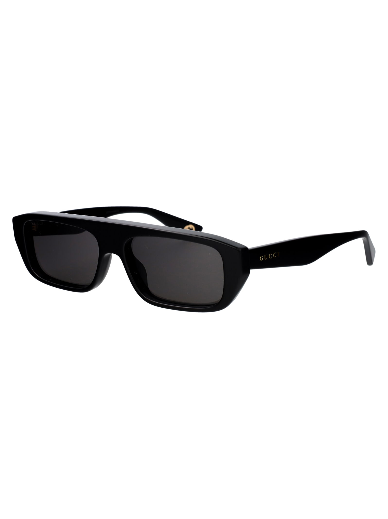 Gucci Gg1617s Sunglasses In 001 Black Black Grey