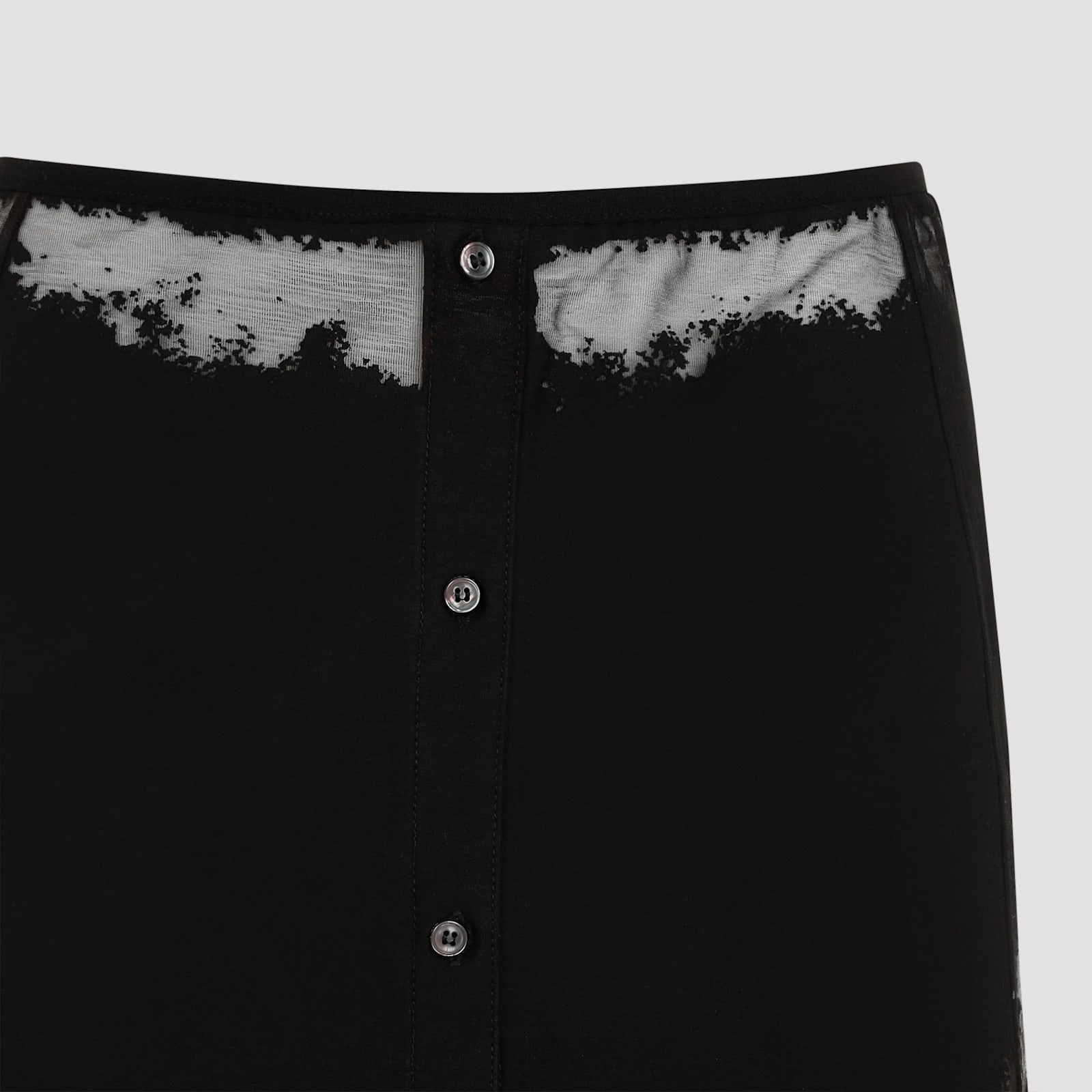 Shop Diesel O-malvy Mini Skirt In Deep Black