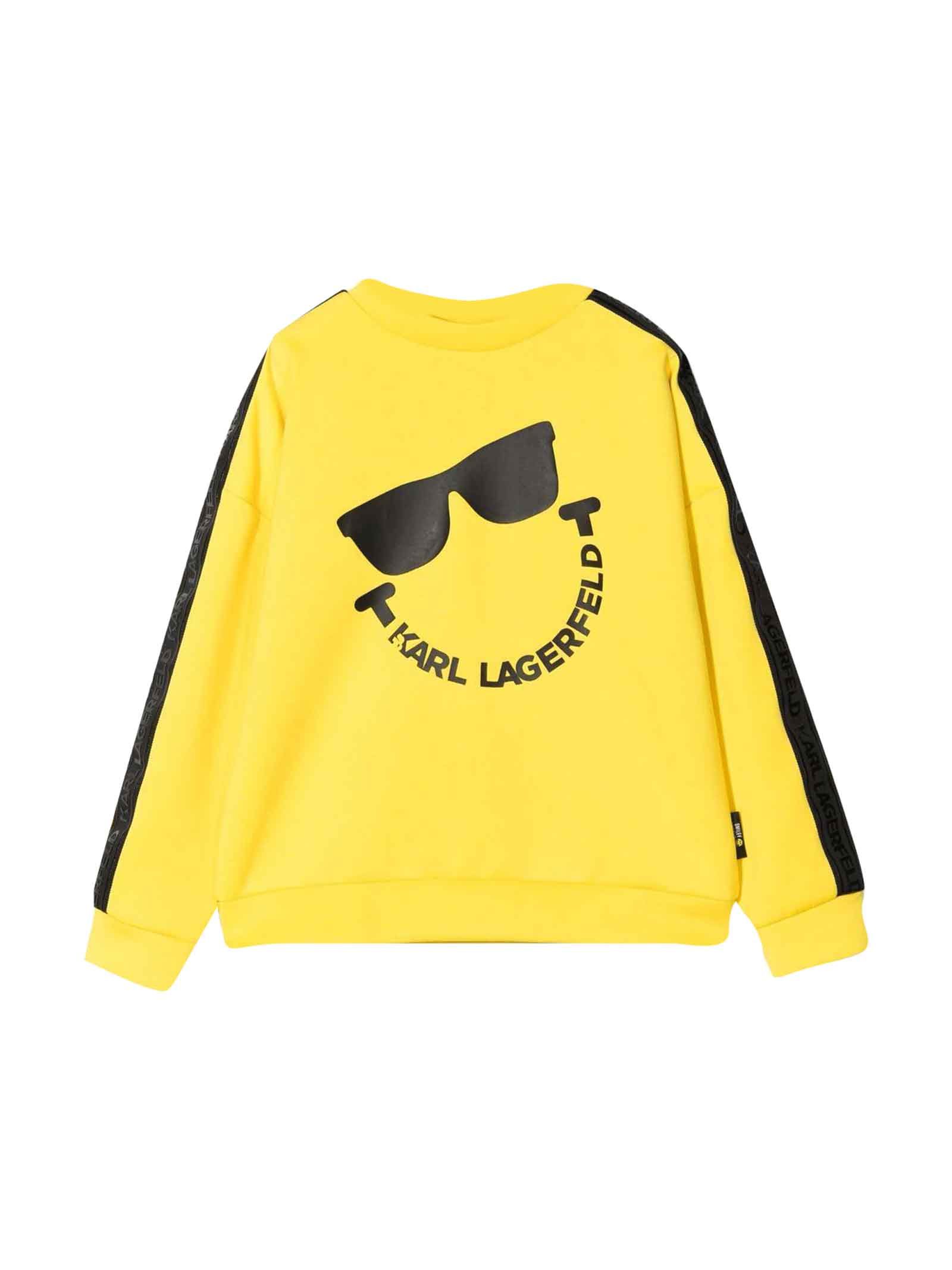 Karl Lagerfeld Kids Yellow Sweatshirt Boy