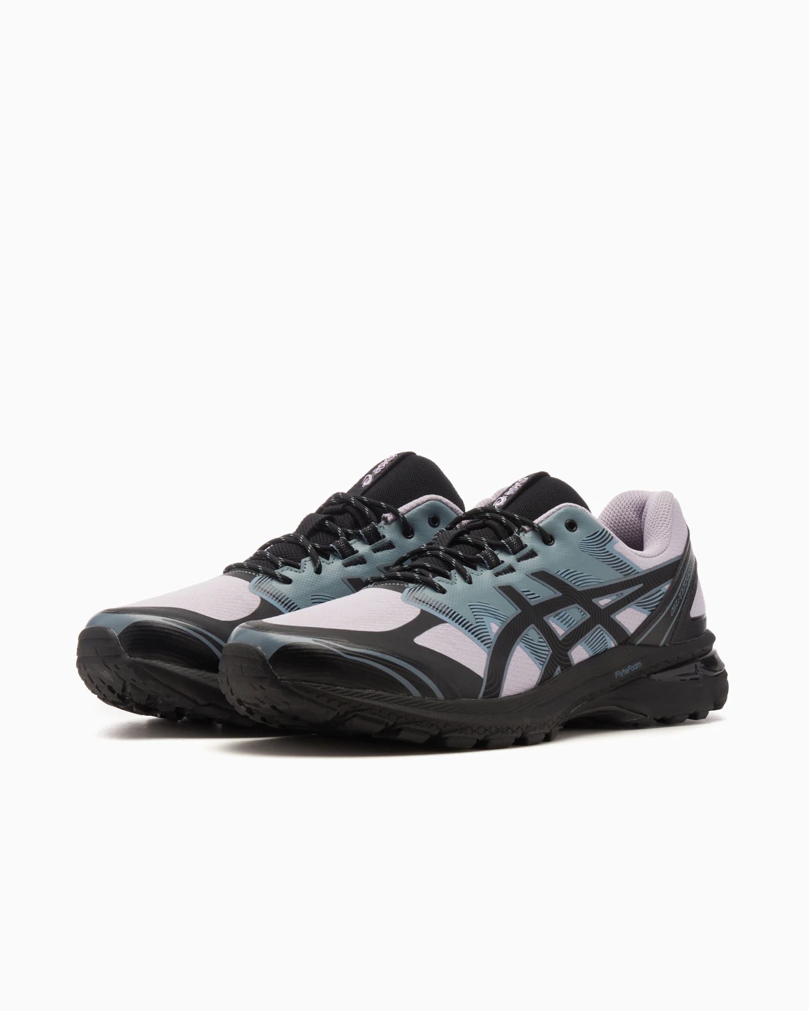 Asics Gel-terrain Sneakers In Faded Ash Rock/black