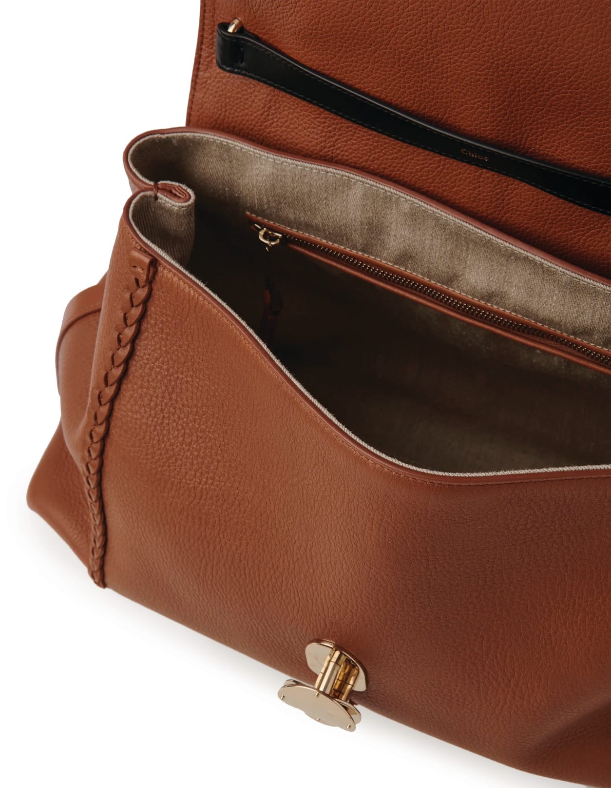 Shop Chloé Caramel Large Soft Penelope Shoulder Bag In Brown