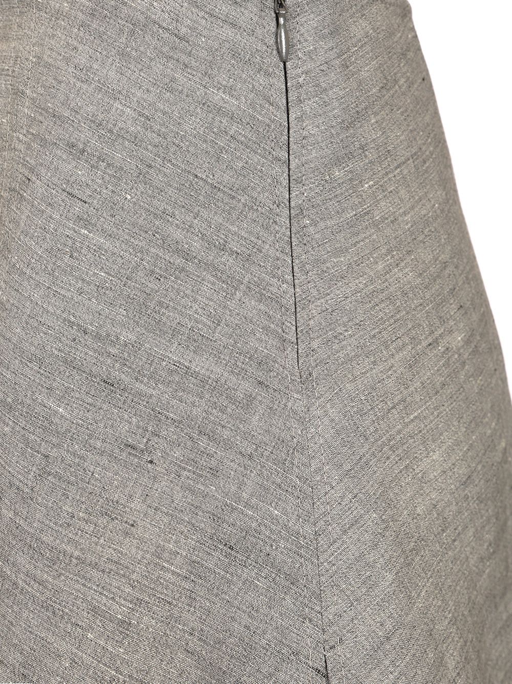 Shop Durazzi Milano Pleated Tailored Miniskirt In Grey