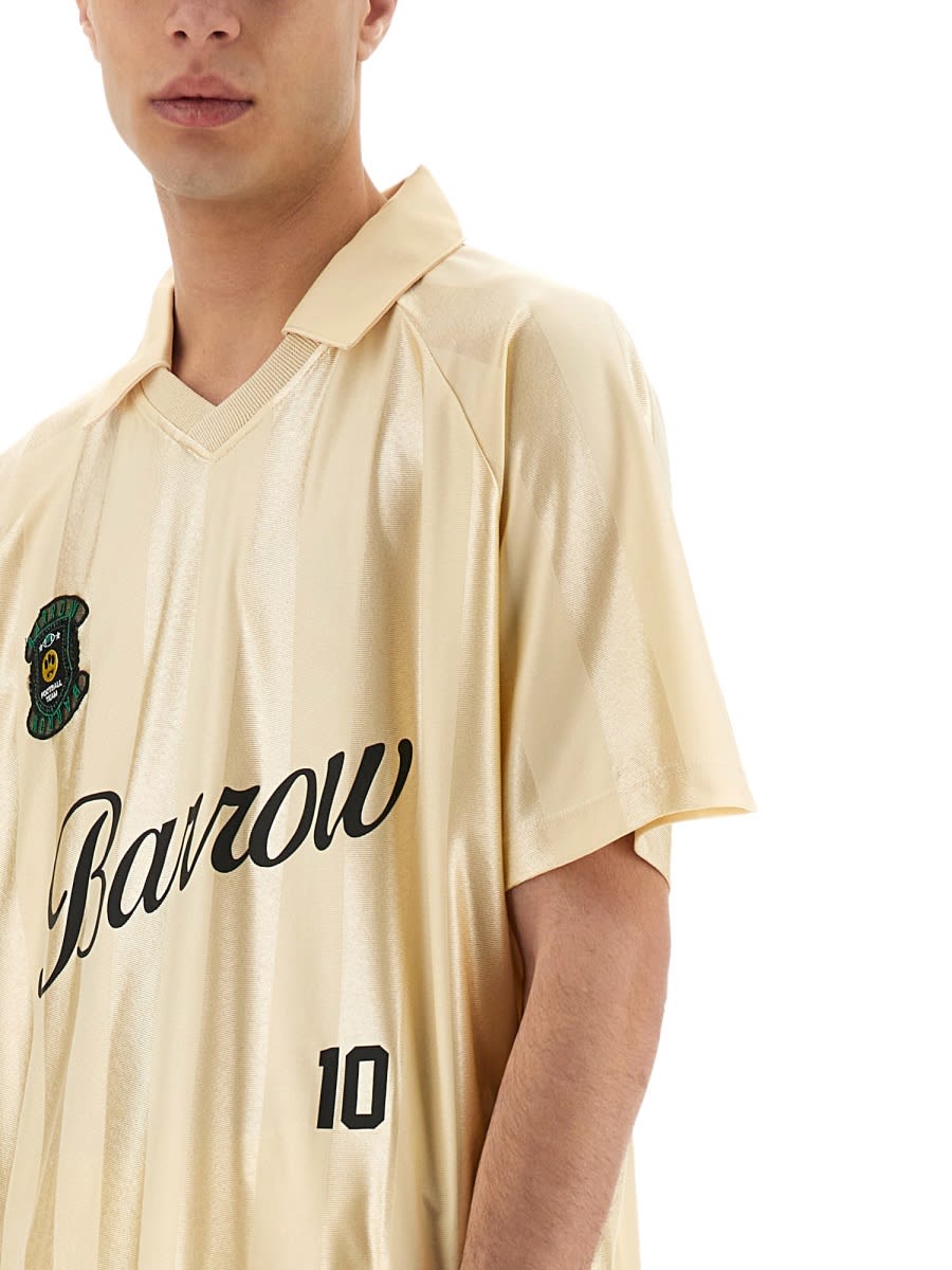 Barrow Triacetate Tshirt In Beige