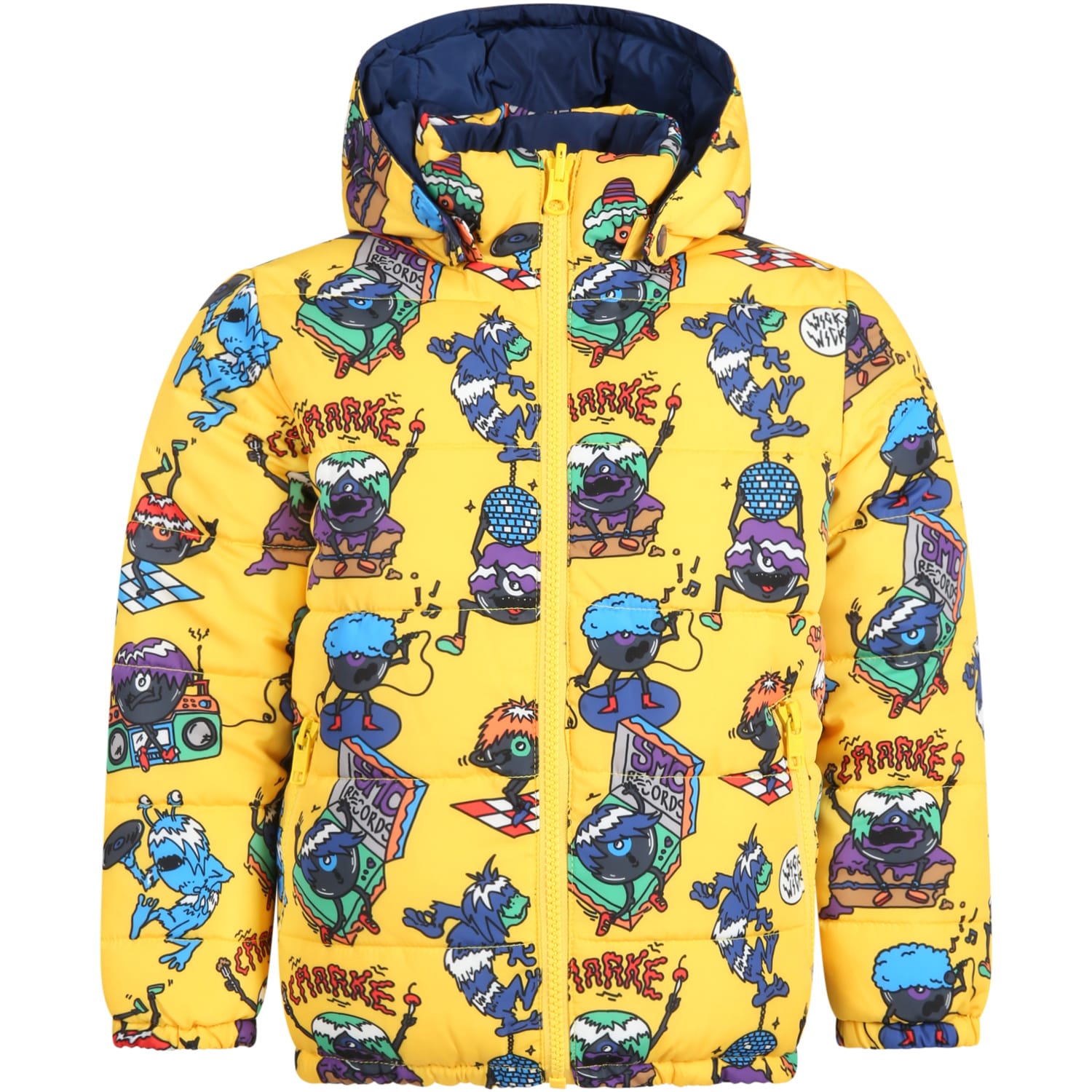 Stella McCartney Kids Multicolor Jacket For Boy With Monsters
