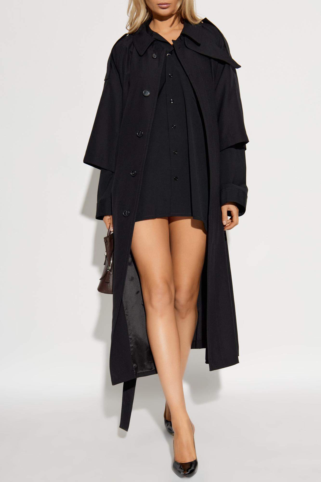 Mm6 Maison Margiela Shirt With Pocket In Animal Print