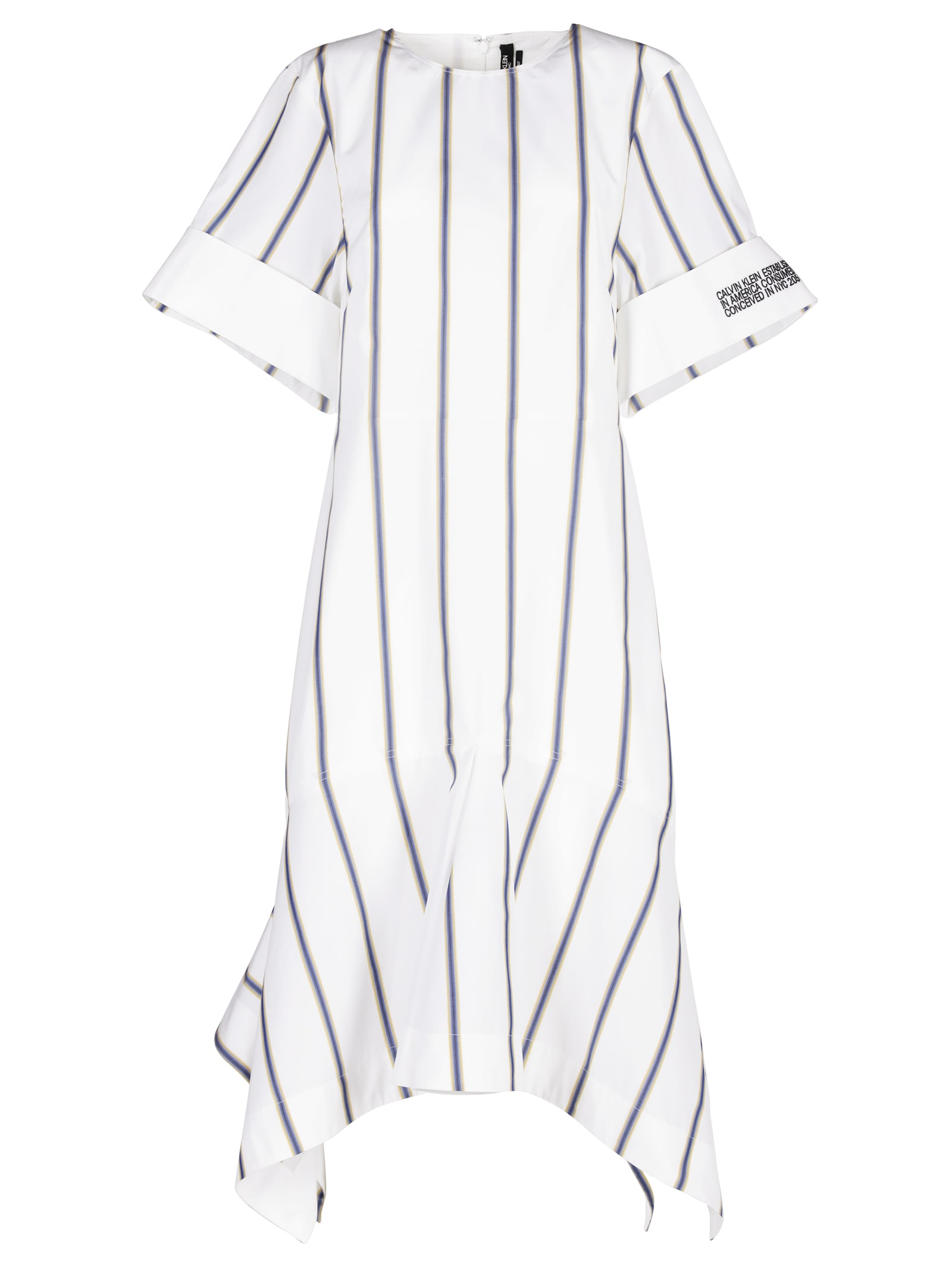 calvin klein striped dress