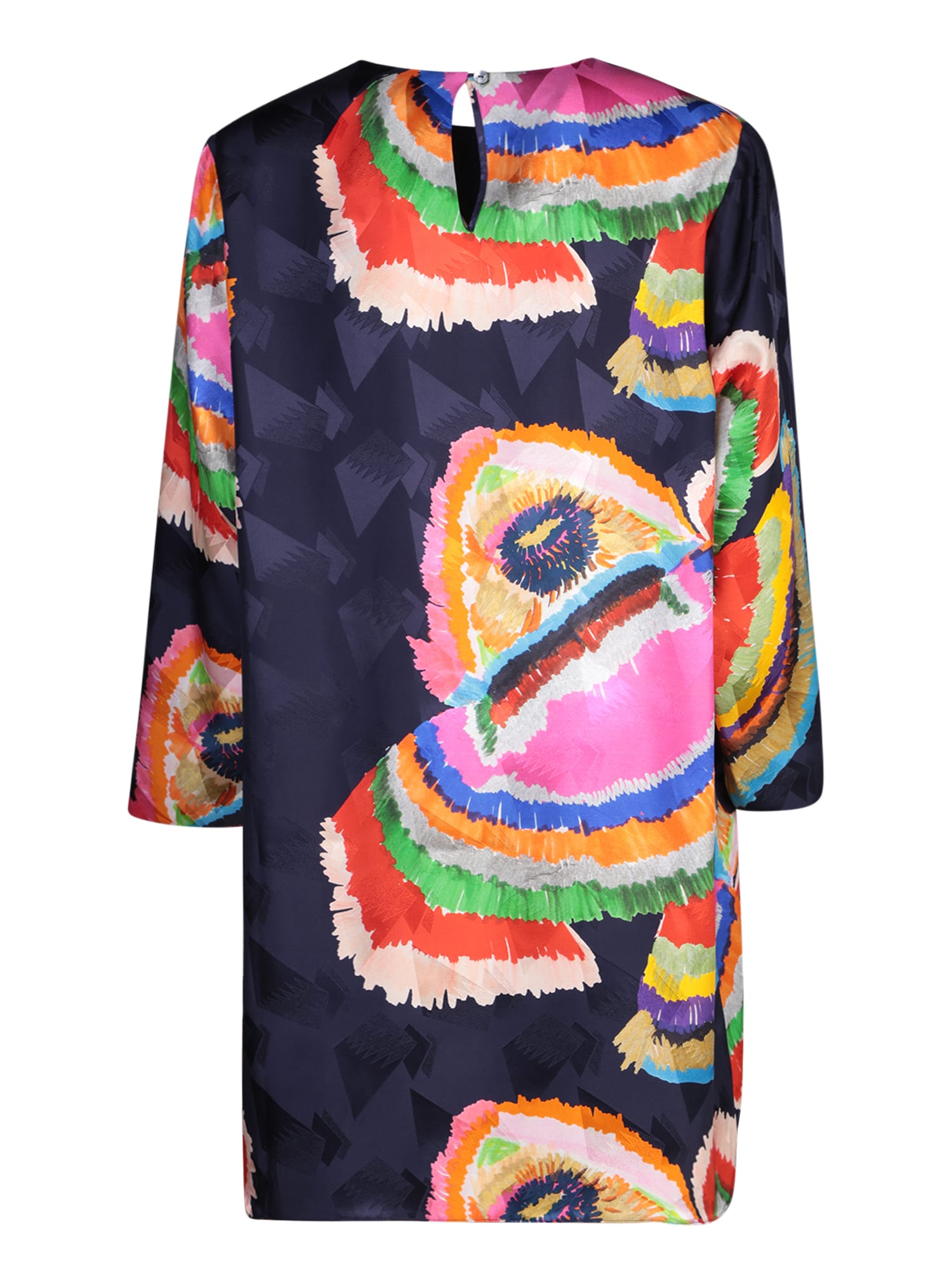 Shop Rianna + Nina Nala Psaraki Blue Multicolor Tunic