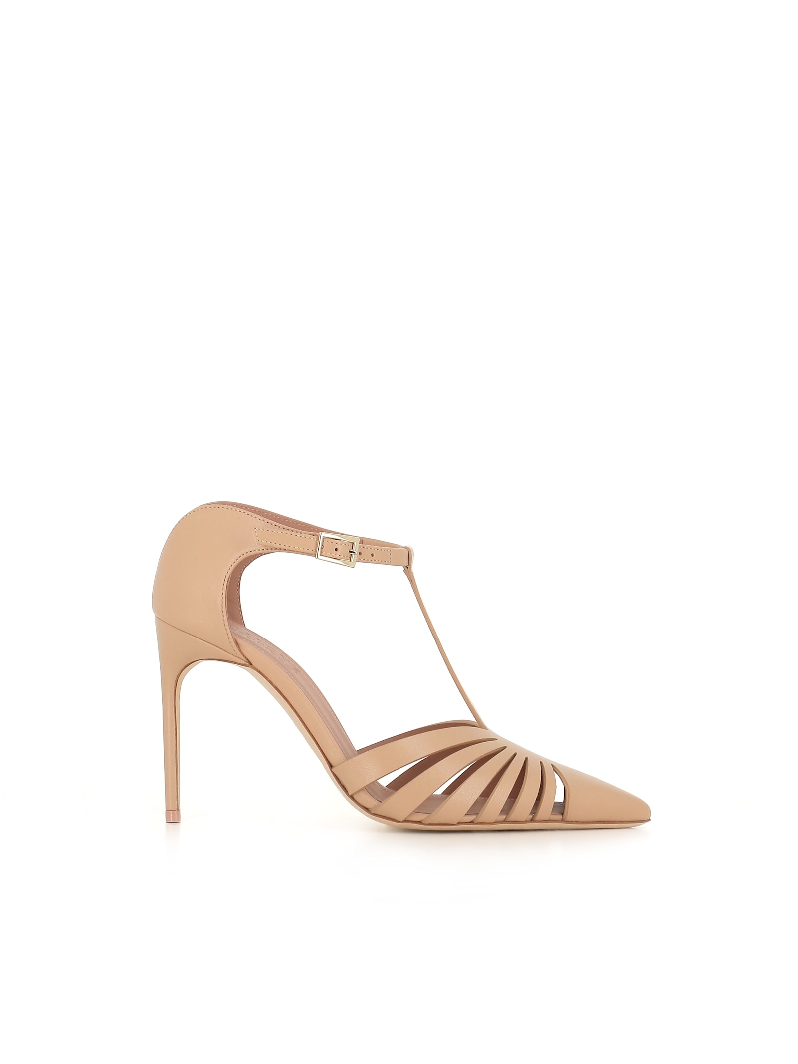 Malone Souliers Women Jennifer 90 Sandals In Nude