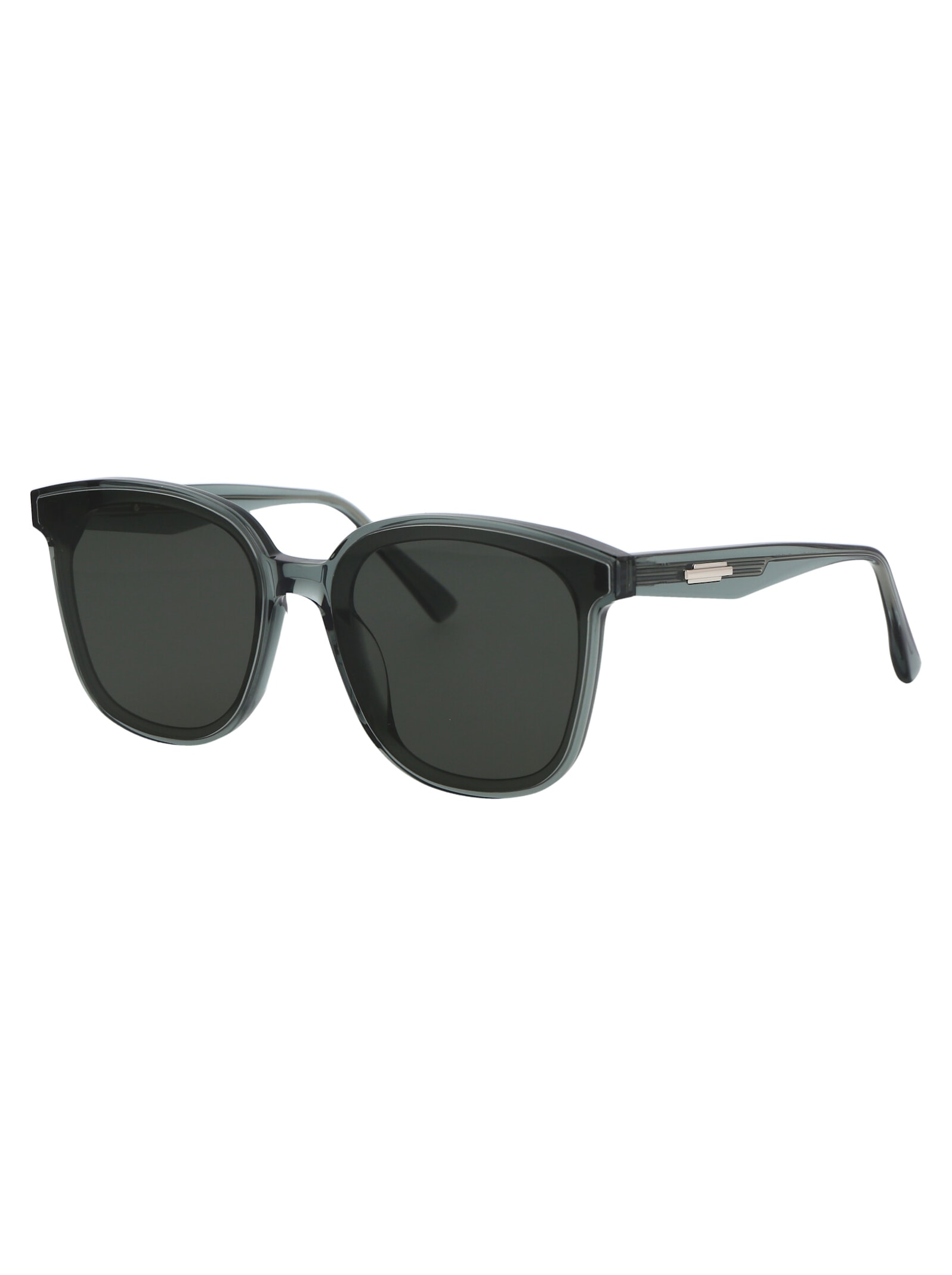 Shop Gentle Monster Jackie Sunglasses In G3 Grey Clear Black