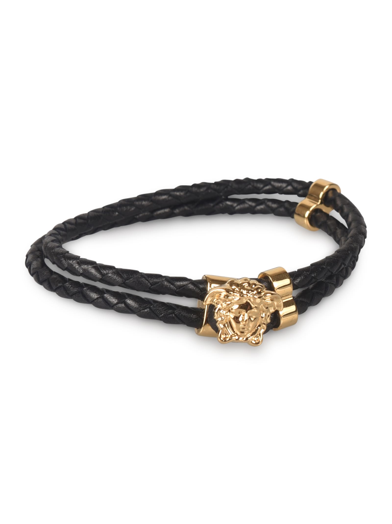 Versace Medusa Head Woven Bracelet
