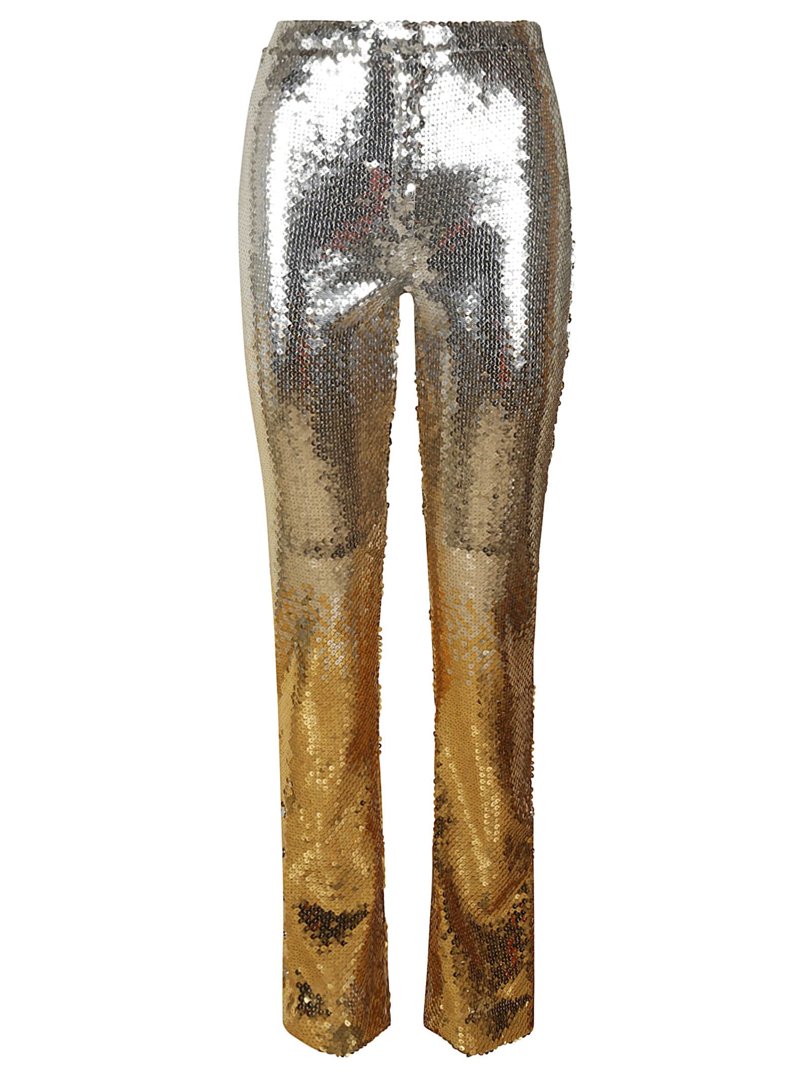 Paco Rabanne All-over Metallic Embellished Trousers