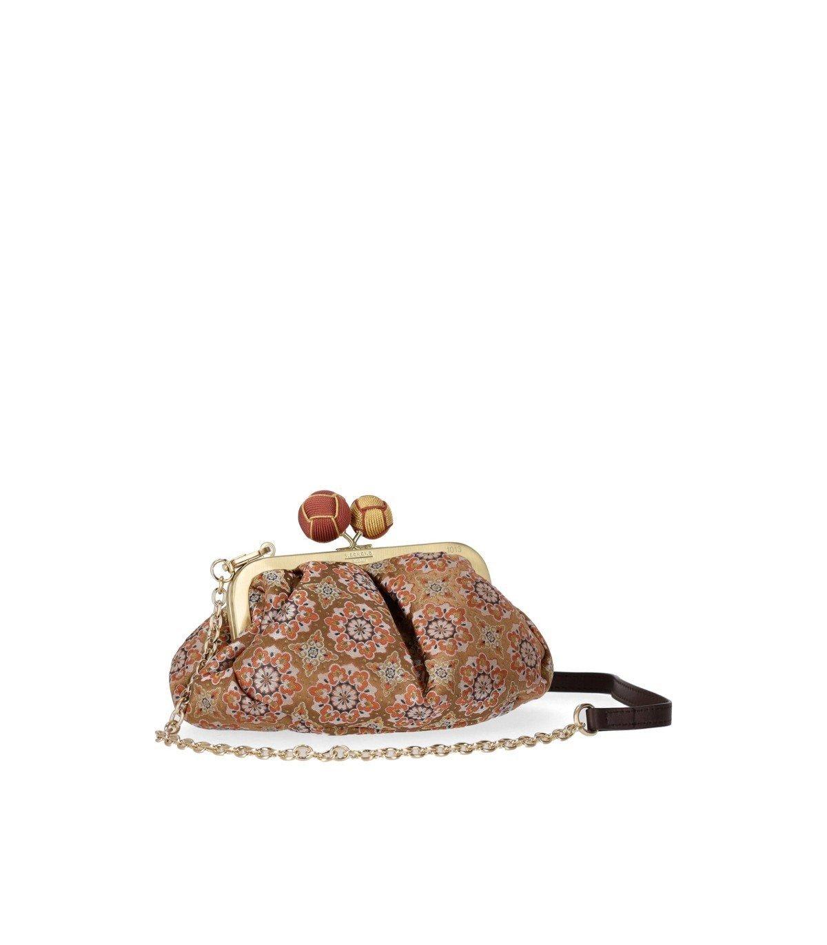 WEEKEND MAX MARA SMALL JACQUARD PASTICCINO BAG 